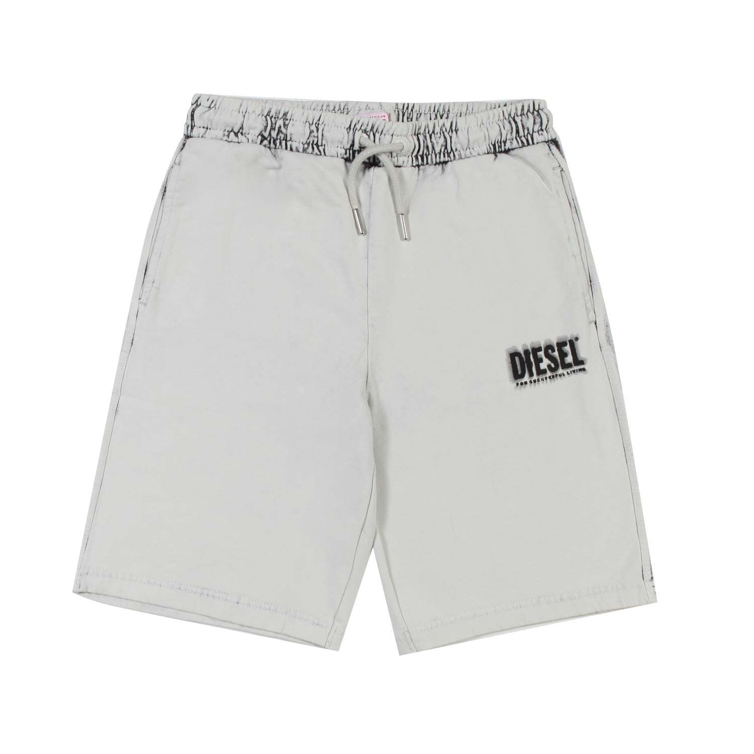 SHORTS FELPA BIANCO E NERO SCHIARITO - annameglio.com abbigliamento moda