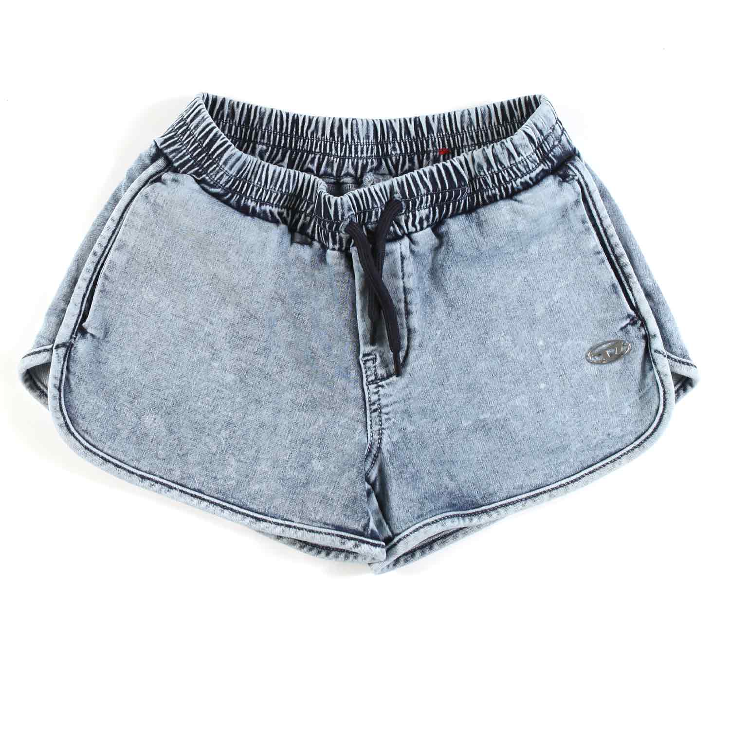 SHORTS IN JOGGJEANS BLU BAMBINA E TEENAGER - annameglio.com abbigliamento moda