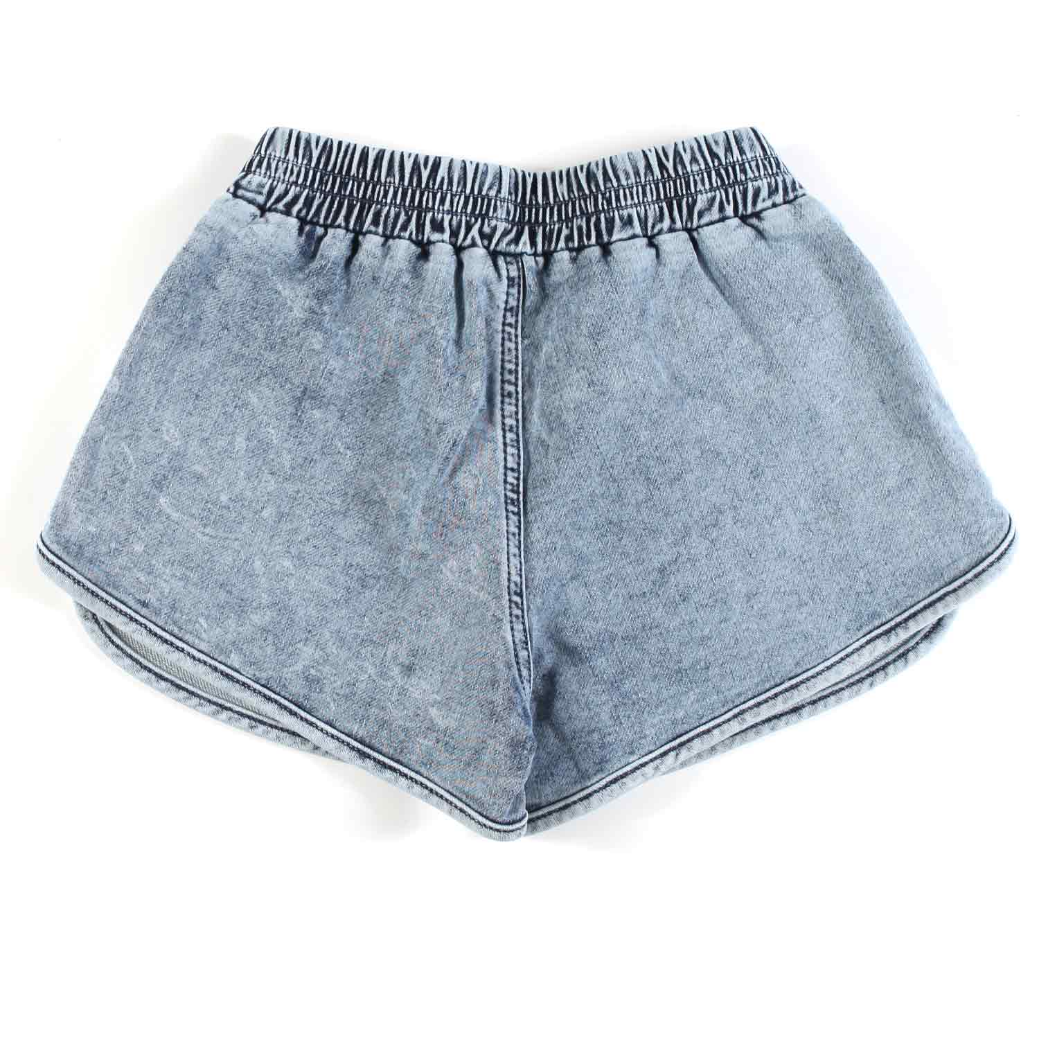 SHORTS IN JOGGJEANS BLU BAMBINA E TEENAGER - annameglio.com abbigliamento moda