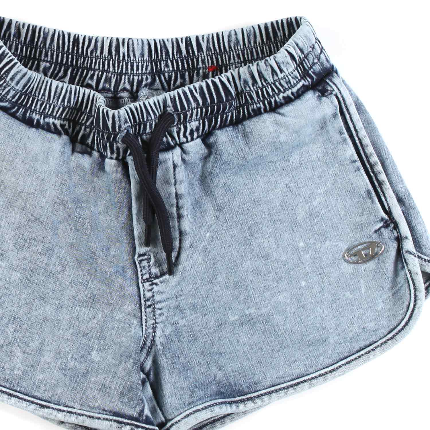 SHORTS IN JOGGJEANS BLU BAMBINA E TEENAGER - annameglio.com abbigliamento moda
