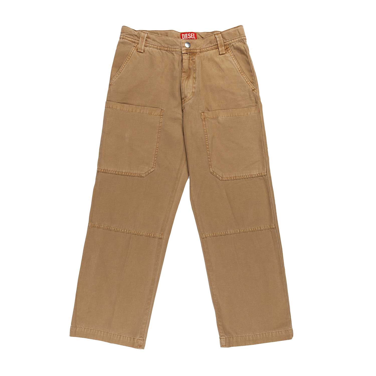 PANTALONE CARGO BEIGE SCURO BAMBINO E TEENAGER - annameglio.com abbigliamento moda