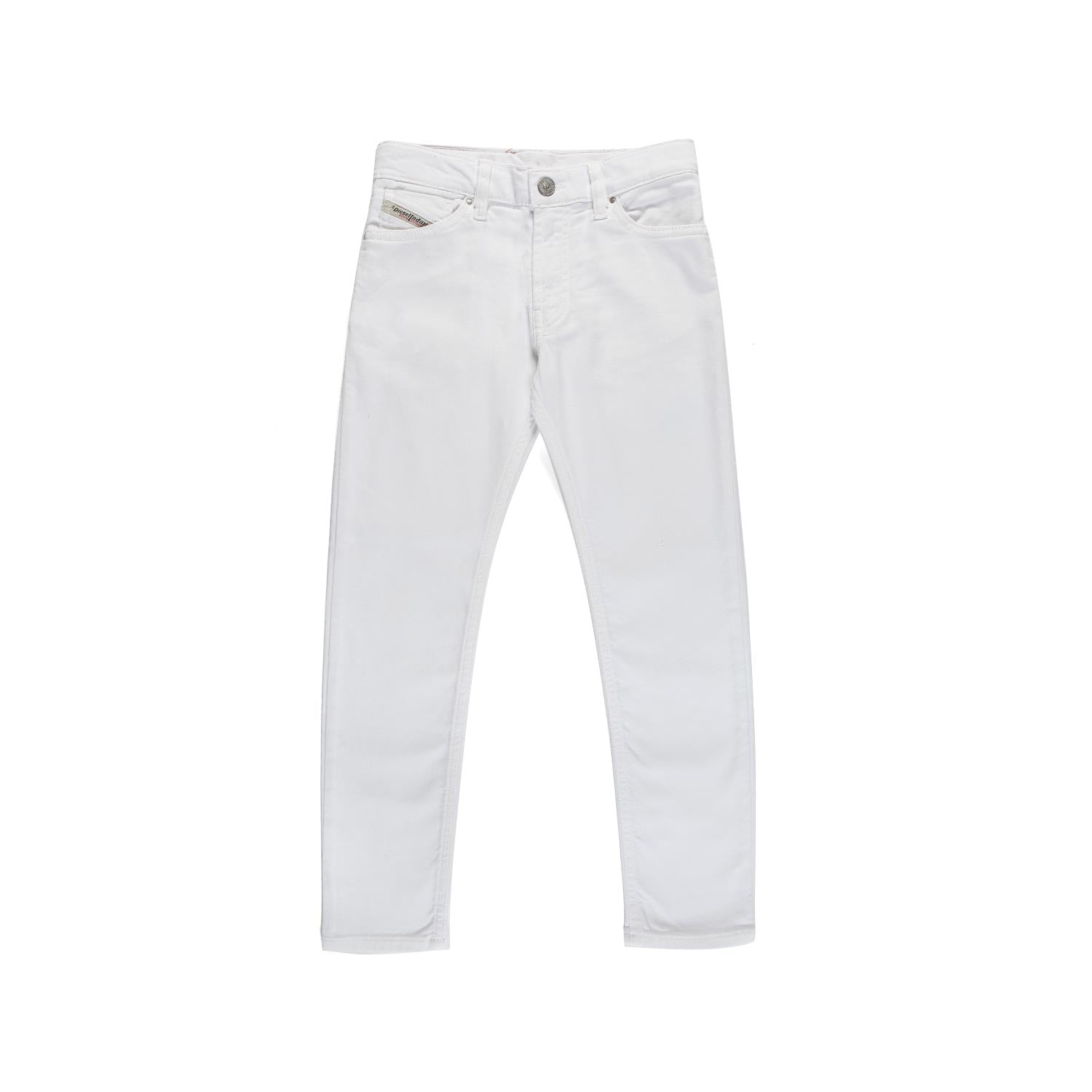 JEANS SLIM FIT BIANCO BAMBINO E TEENAGER - annameglio.com abbigliamento moda