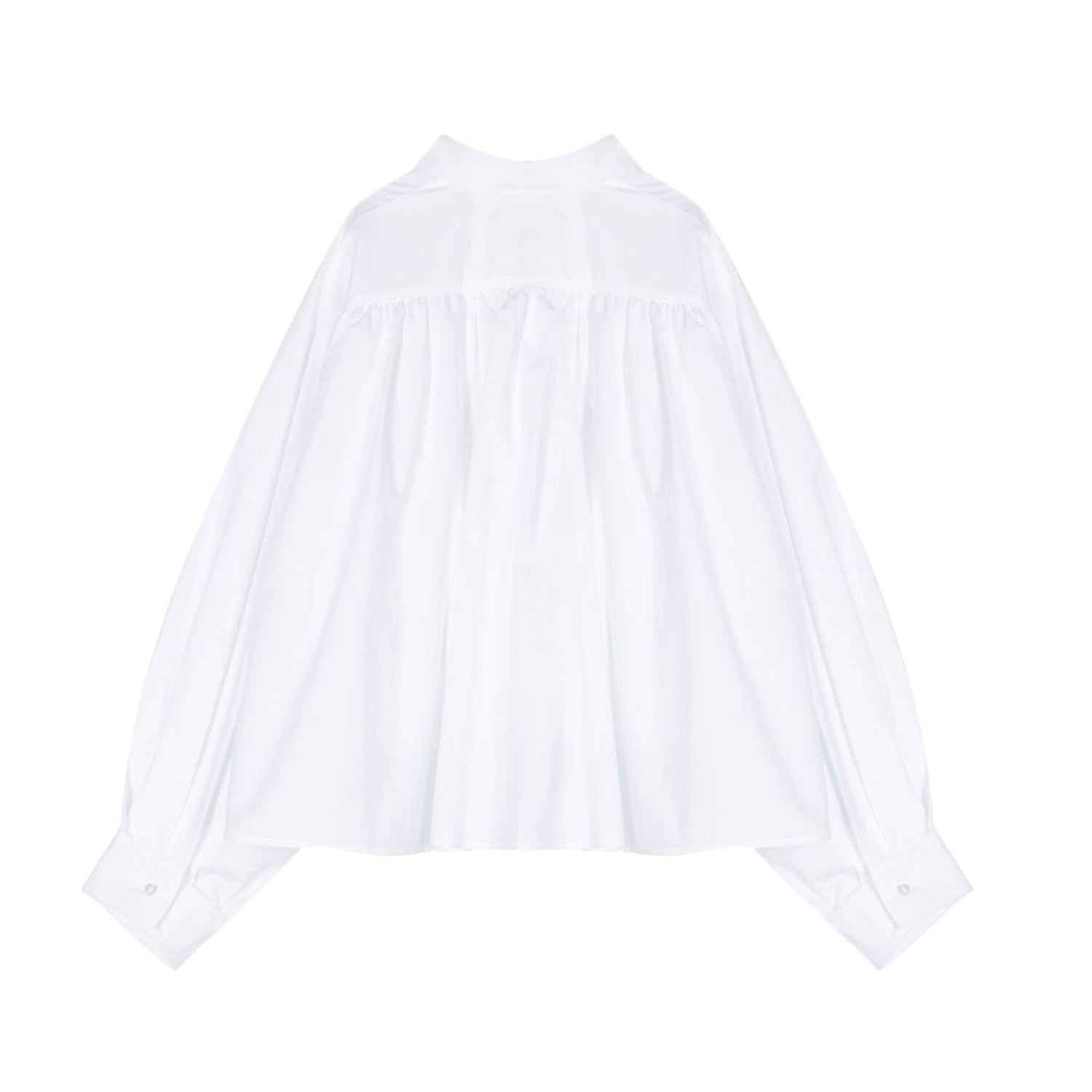 CAMICIA ASIMMETRICA BIANCA BAMBINA E TEENAGER - annameglio.com abbigliamento moda