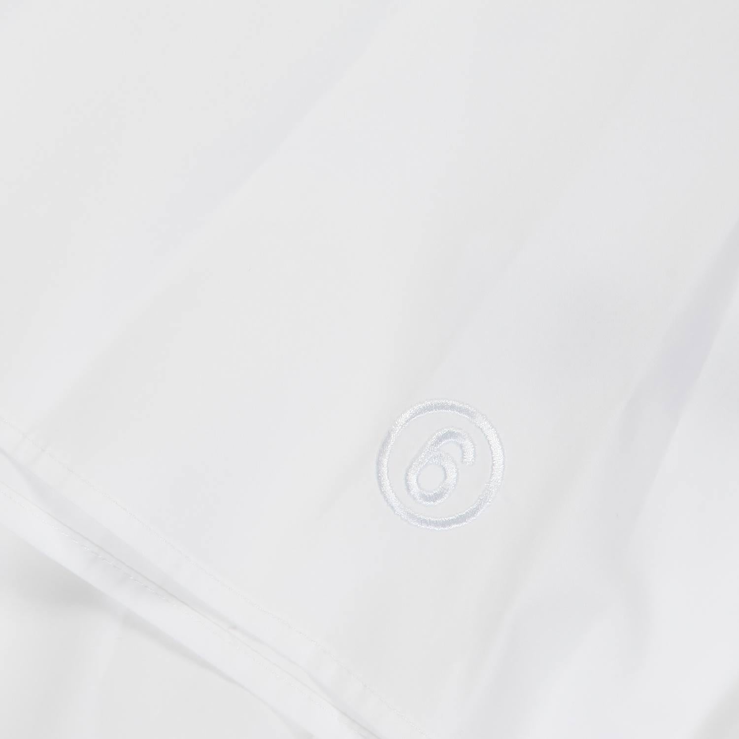 CAMICIA ASIMMETRICA BIANCA BAMBINA E TEENAGER - annameglio.com abbigliamento moda