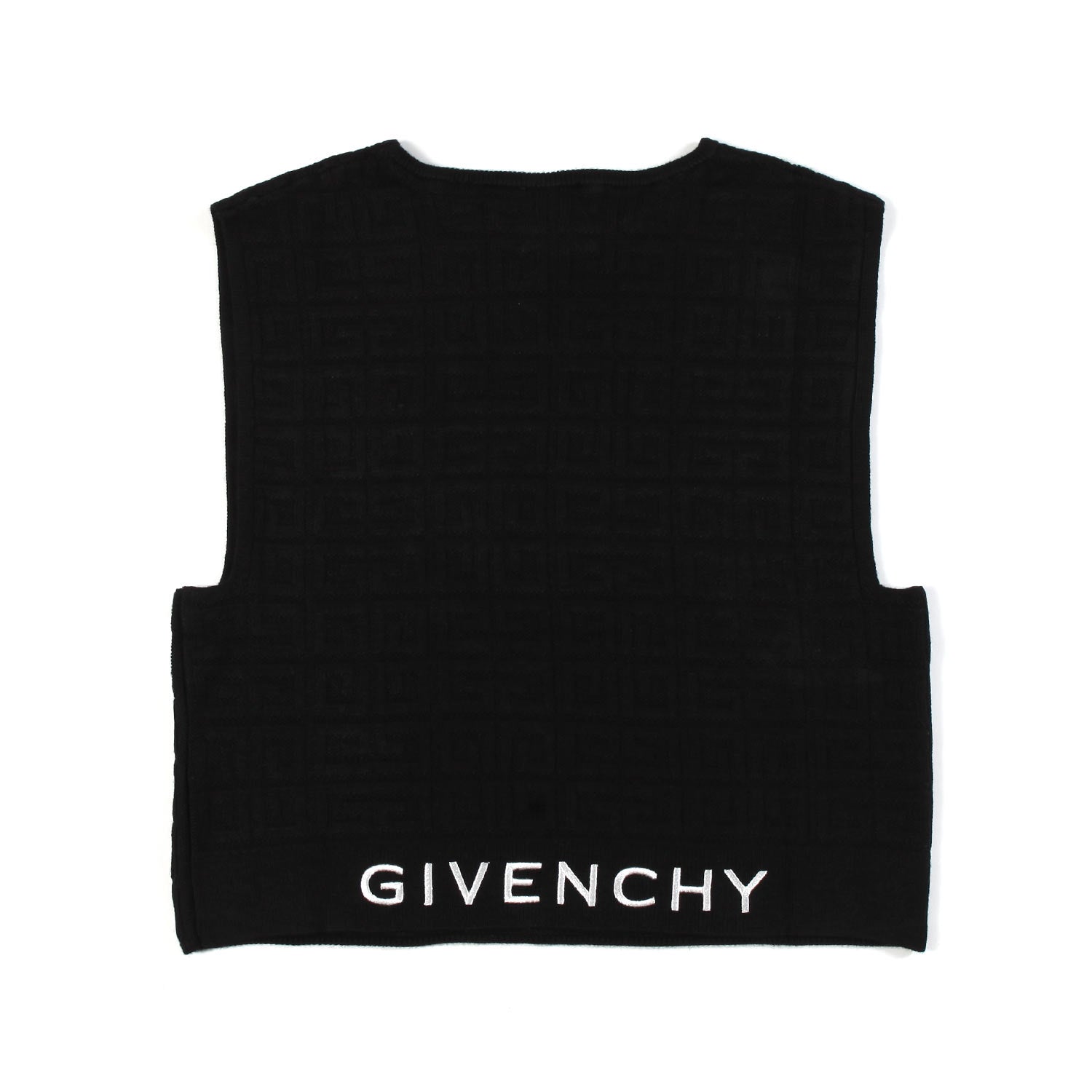 TANK TOP NERO CON LOGHI GOFFRATI BAMBINA E TEEN - annameglio.com abbigliamento moda