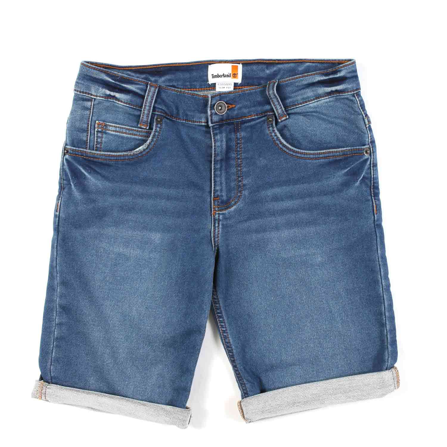 BERMUDA DI JEANS BLU MEDIO BAMBINO E TEENAGER - annameglio.com abbigliamento moda