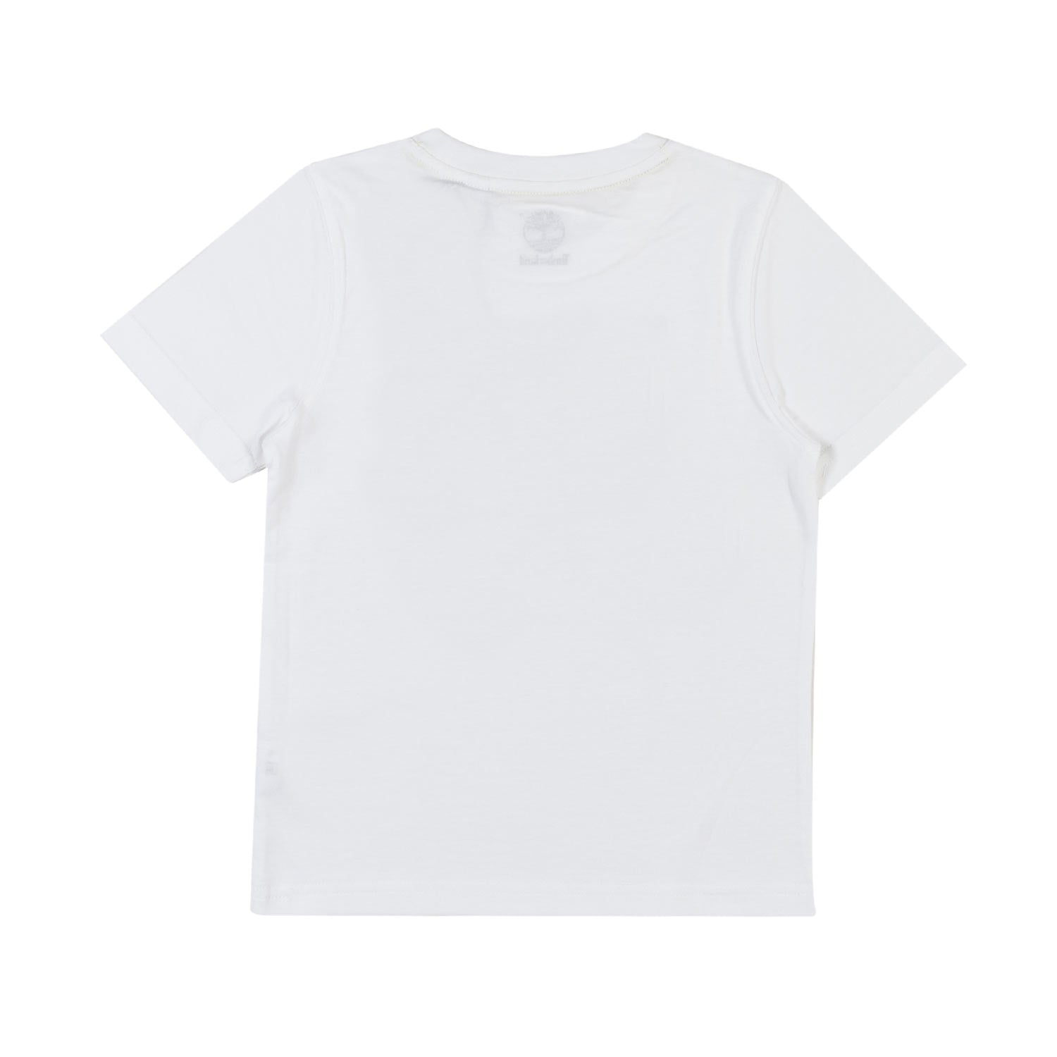 T-SHIRT BIANCA CON MAXI LOGO GIALLO BAMBINO - annameglio.com abbigliamento moda