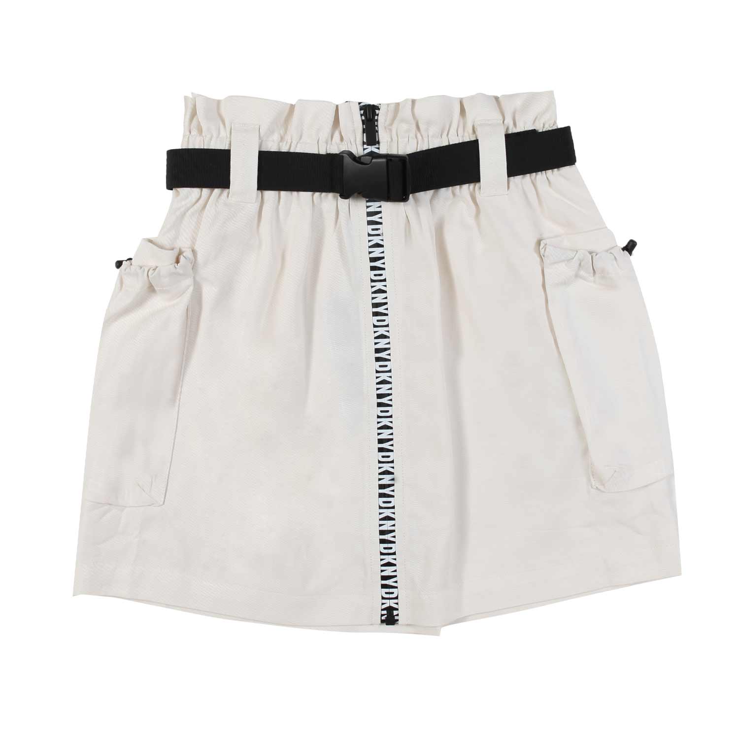 GONNA BIANCO NATURALE E NERA BAMBINA E TEENAGER - annameglio.com abbigliamento moda