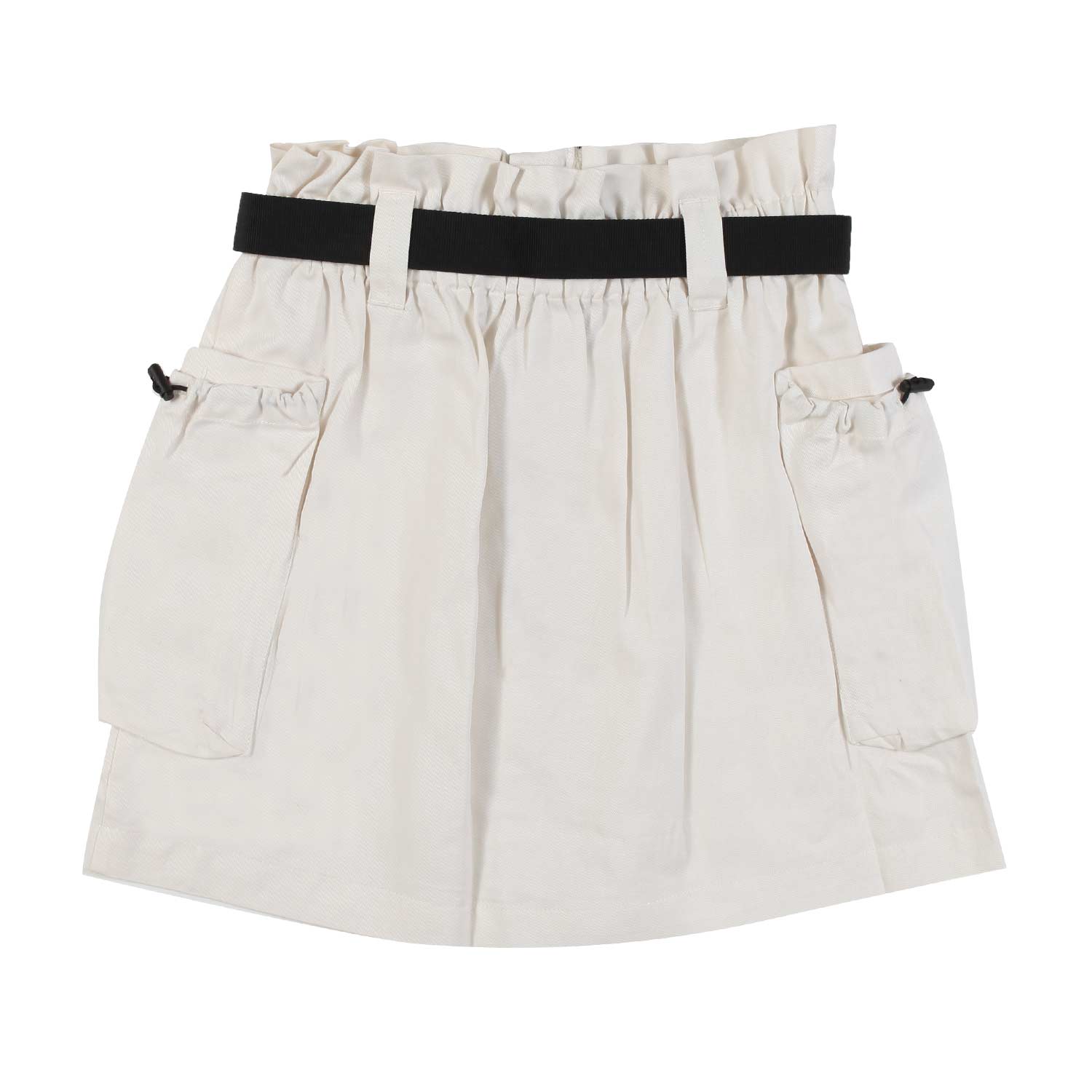 GONNA BIANCO NATURALE E NERA BAMBINA E TEENAGER - annameglio.com abbigliamento moda