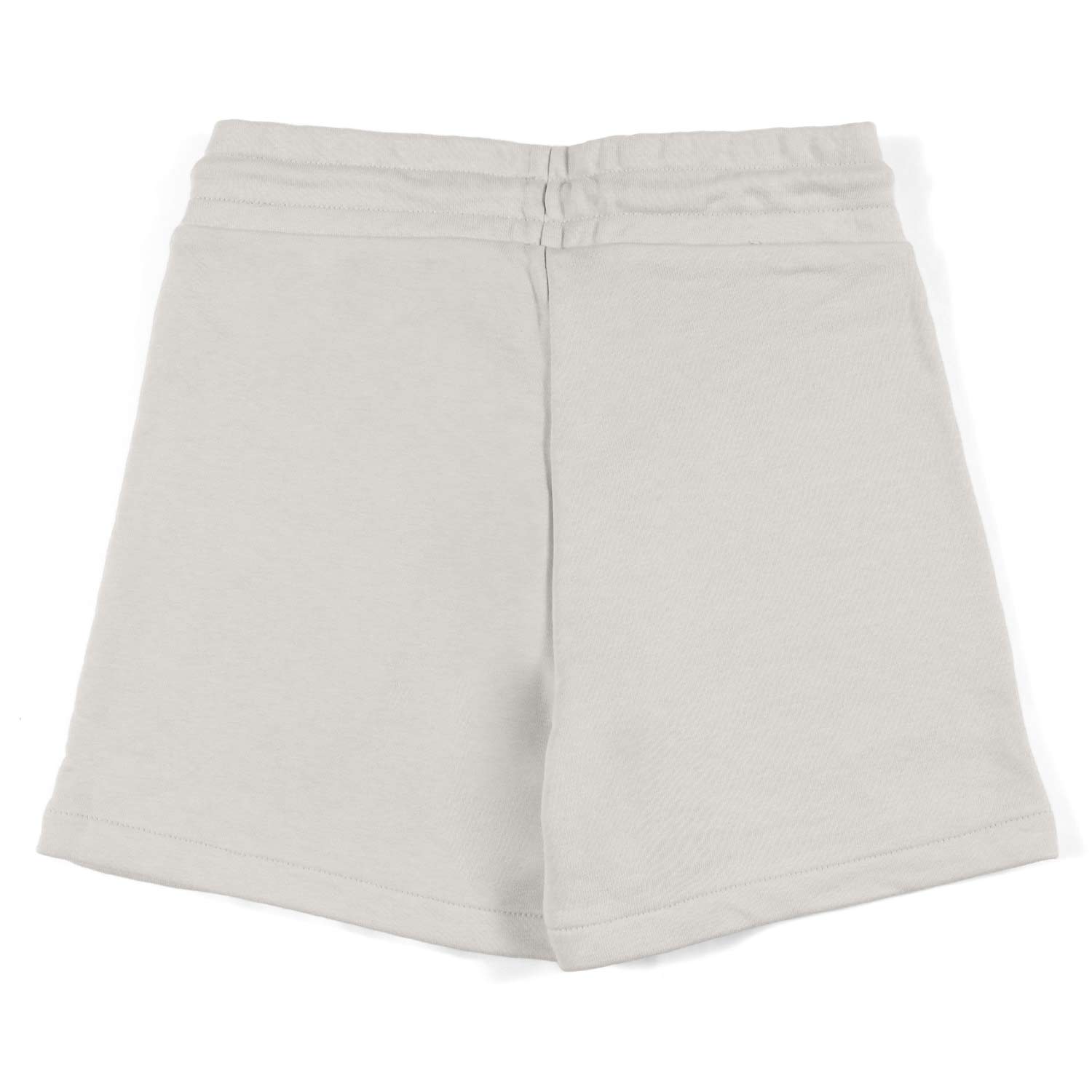 SHORTS FELPA BEIGE CON LOGO NERO BAMBINA TEEN - annameglio.com abbigliamento moda