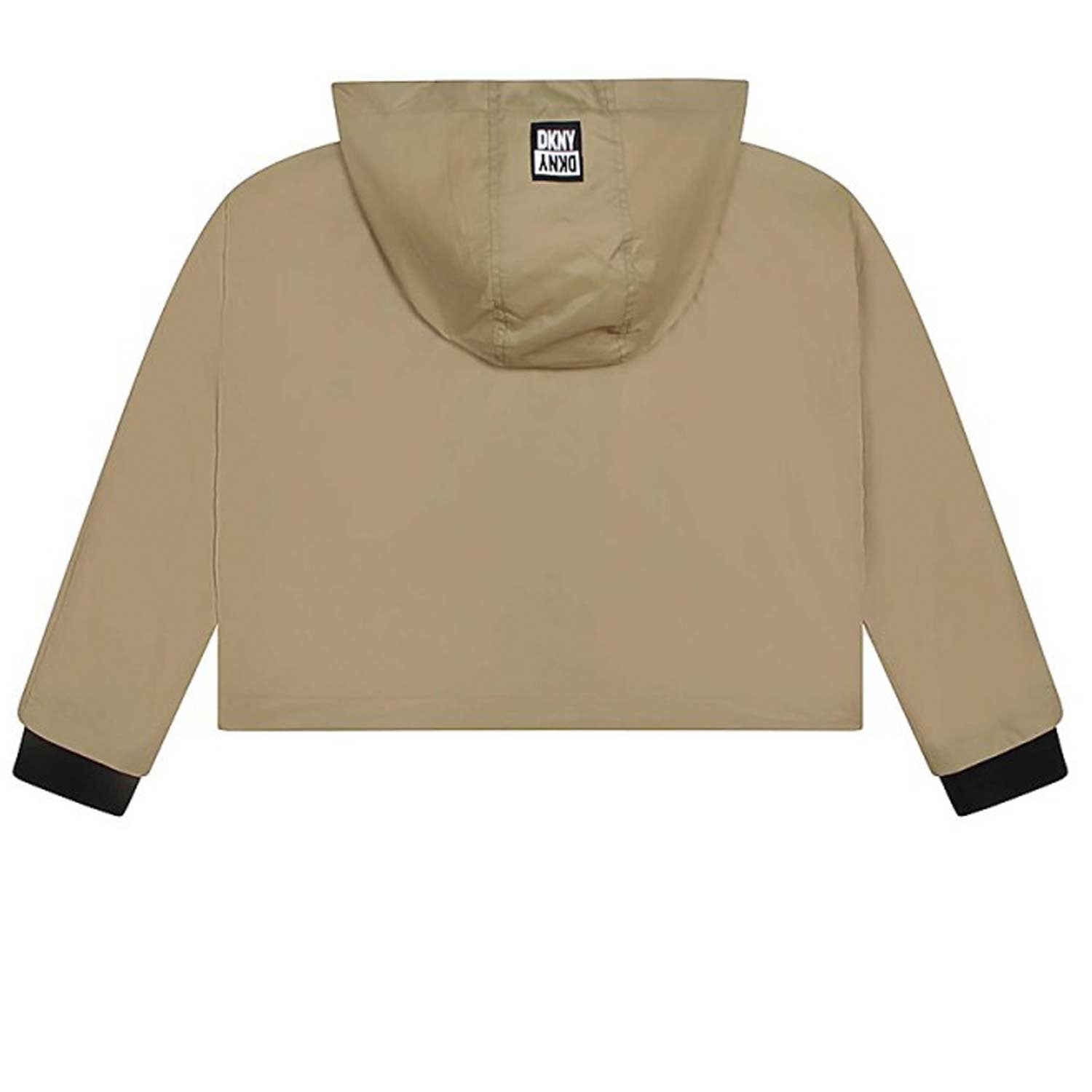 GIUBBINO CROPPED VERDE OLIVA E GIALLO FLUO - annameglio.com abbigliamento moda