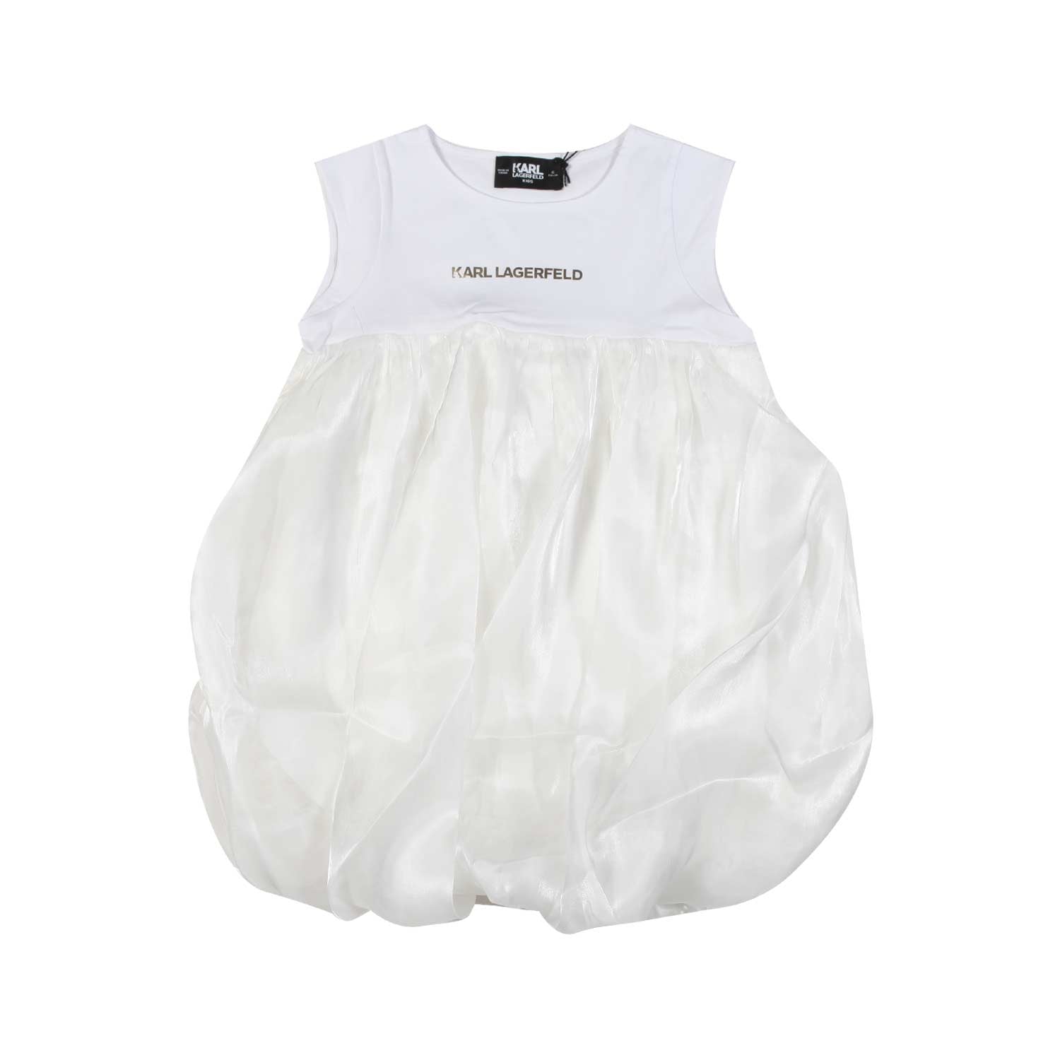 ABITO A PALLONCINO BIANCO PERLATO - annameglio.com abbigliamento moda