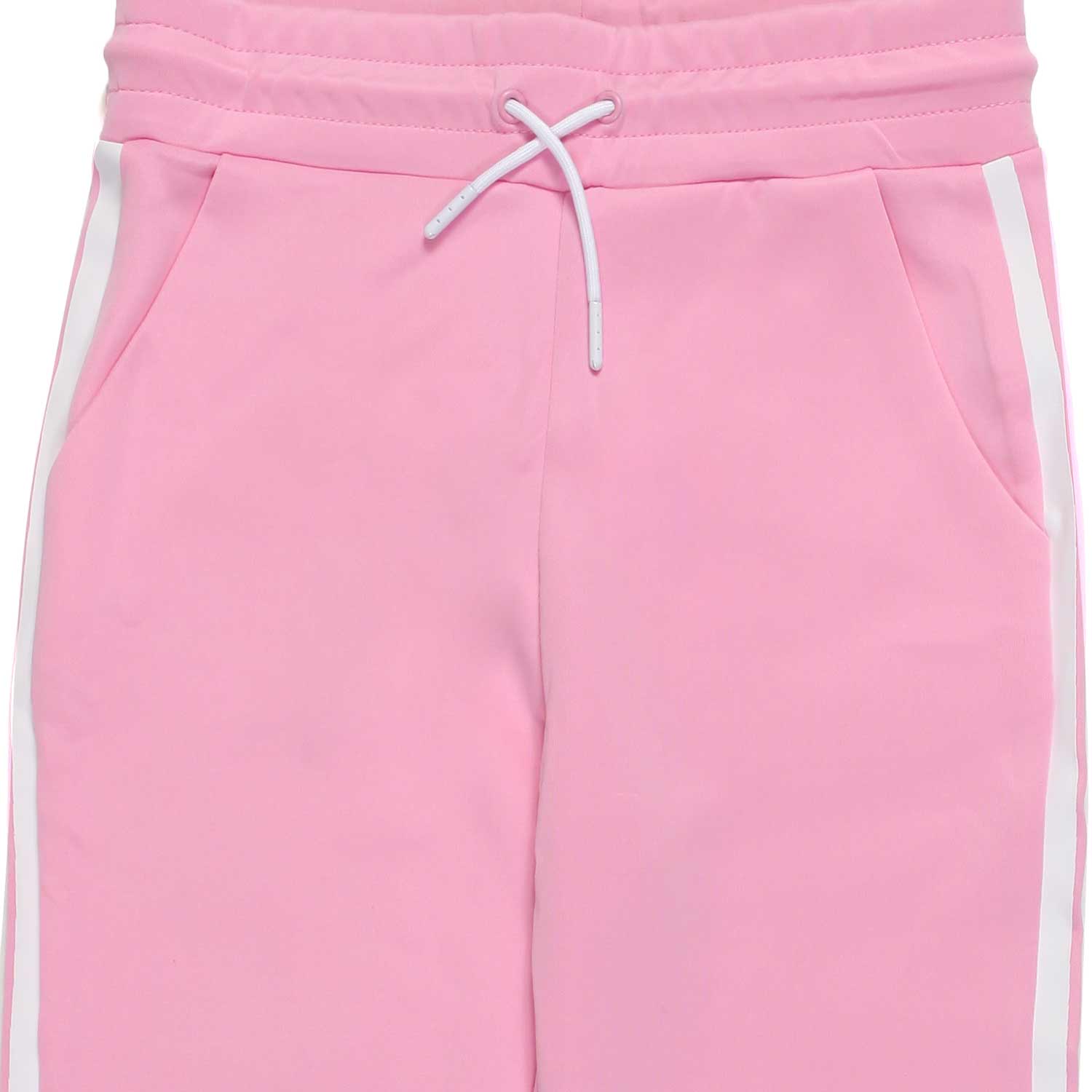 PANTALONE JOGGER ROSA E BIANCO BAMBINA E TEENAGER - annameglio.com abbigliamento moda