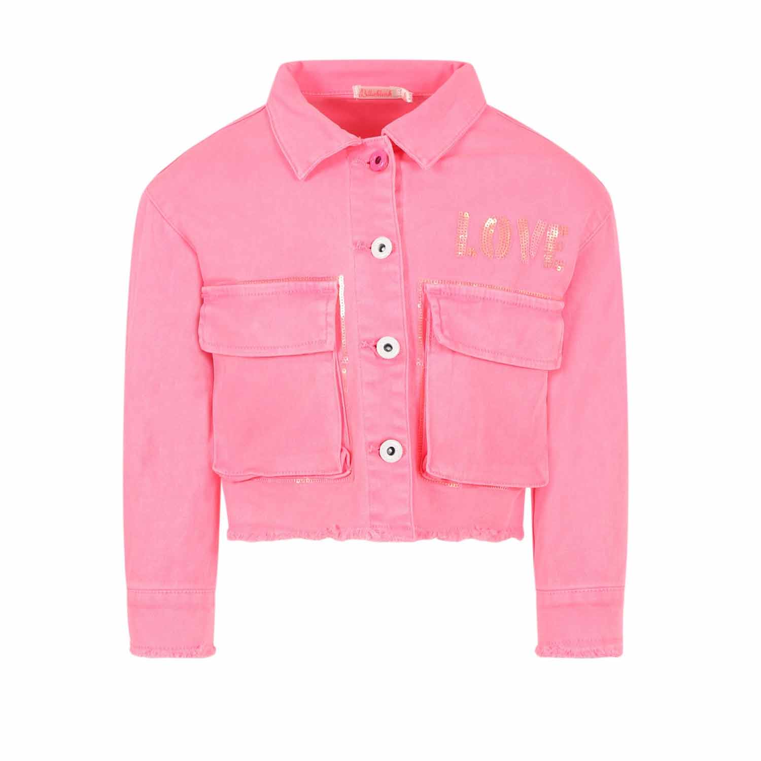 Giacca rosa dettagli paillettes - annameglio.com abbigliamento moda