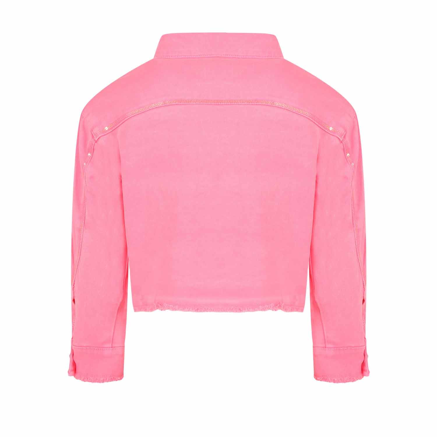 Giacca rosa dettagli paillettes - annameglio.com abbigliamento moda