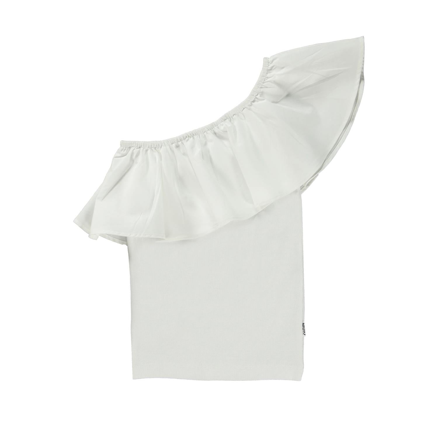 TOP REBECCA BIANCO BAMBINA E TEENAGER - annameglio.com abbigliamento moda