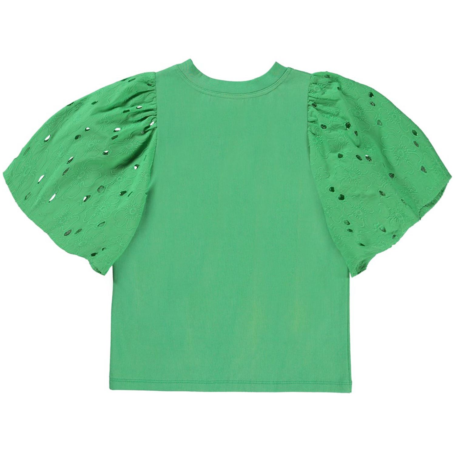 TOP RITZA SANGALLO VERDE BAMBINA E TEENAGER - annameglio.com abbigliamento moda
