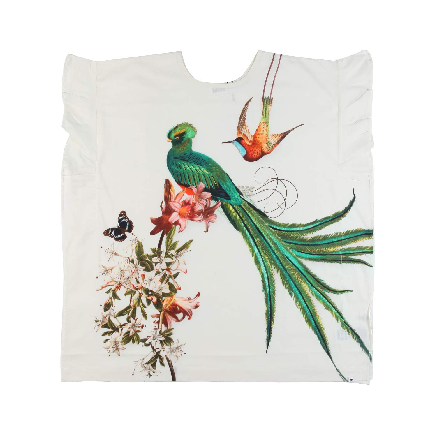 TUNICA COPRICOSTUME CREMA E MULTICOLOR BAMBINA - annameglio.com abbigliamento moda