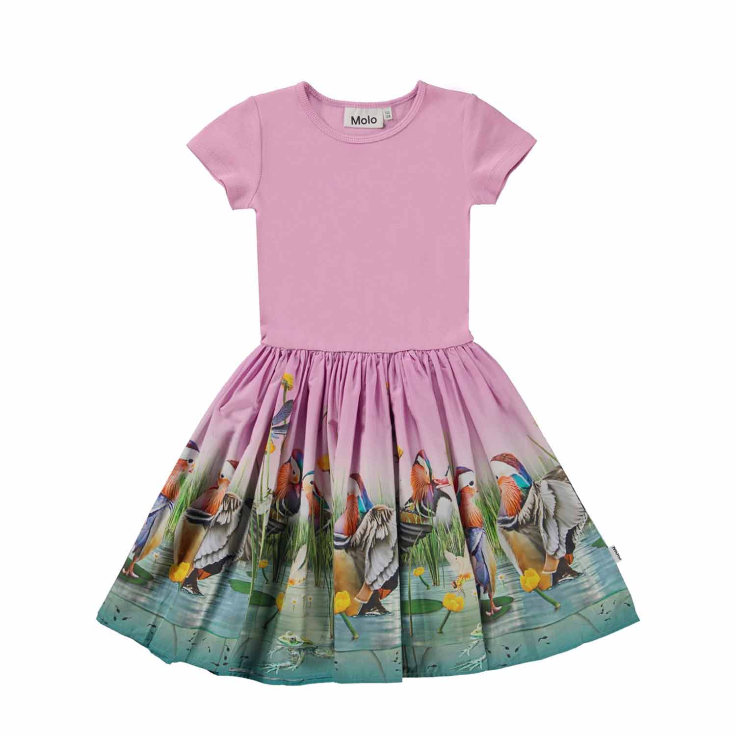 VESTITO CISSA ROSA ORCHIDEA BAMBINA - annameglio.com abbigliamento moda