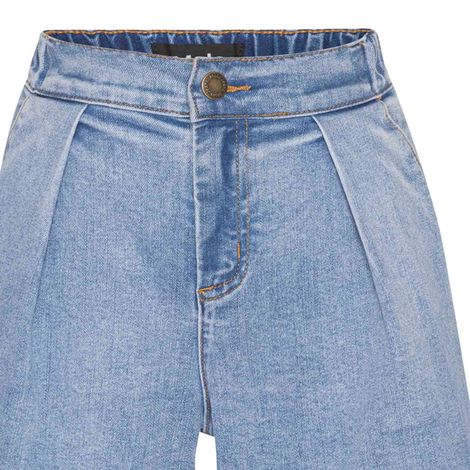 SHORTS DENIM AMARI BLUE WASHED BAMBINA E TEENAGER - annameglio.com abbigliamento moda