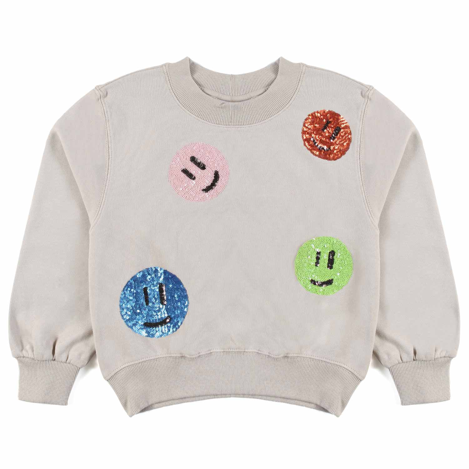 FELPA MARGE SABBIA E MULTICOLOR BAMBINA - annameglio.com abbigliamento moda