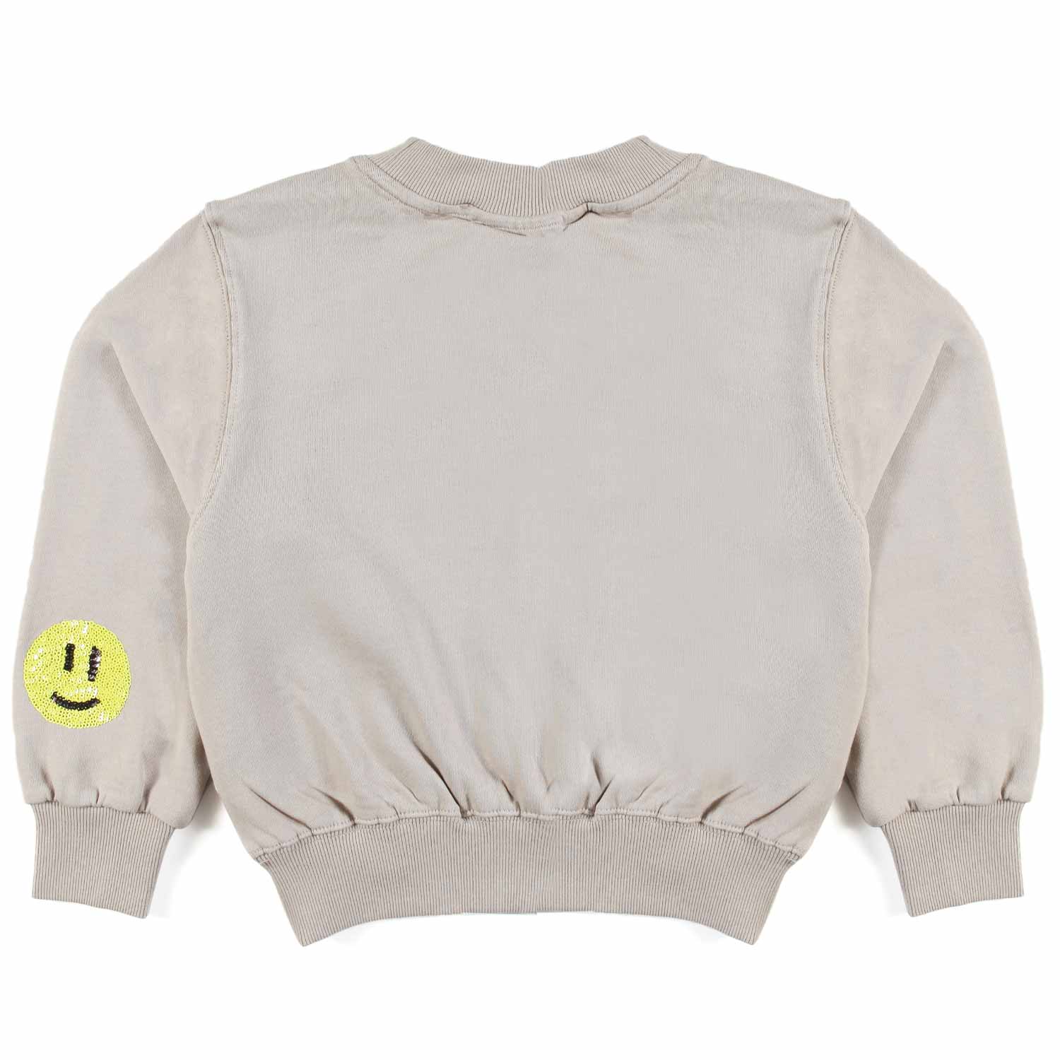 FELPA MARGE SABBIA E MULTICOLOR BAMBINA - annameglio.com abbigliamento moda