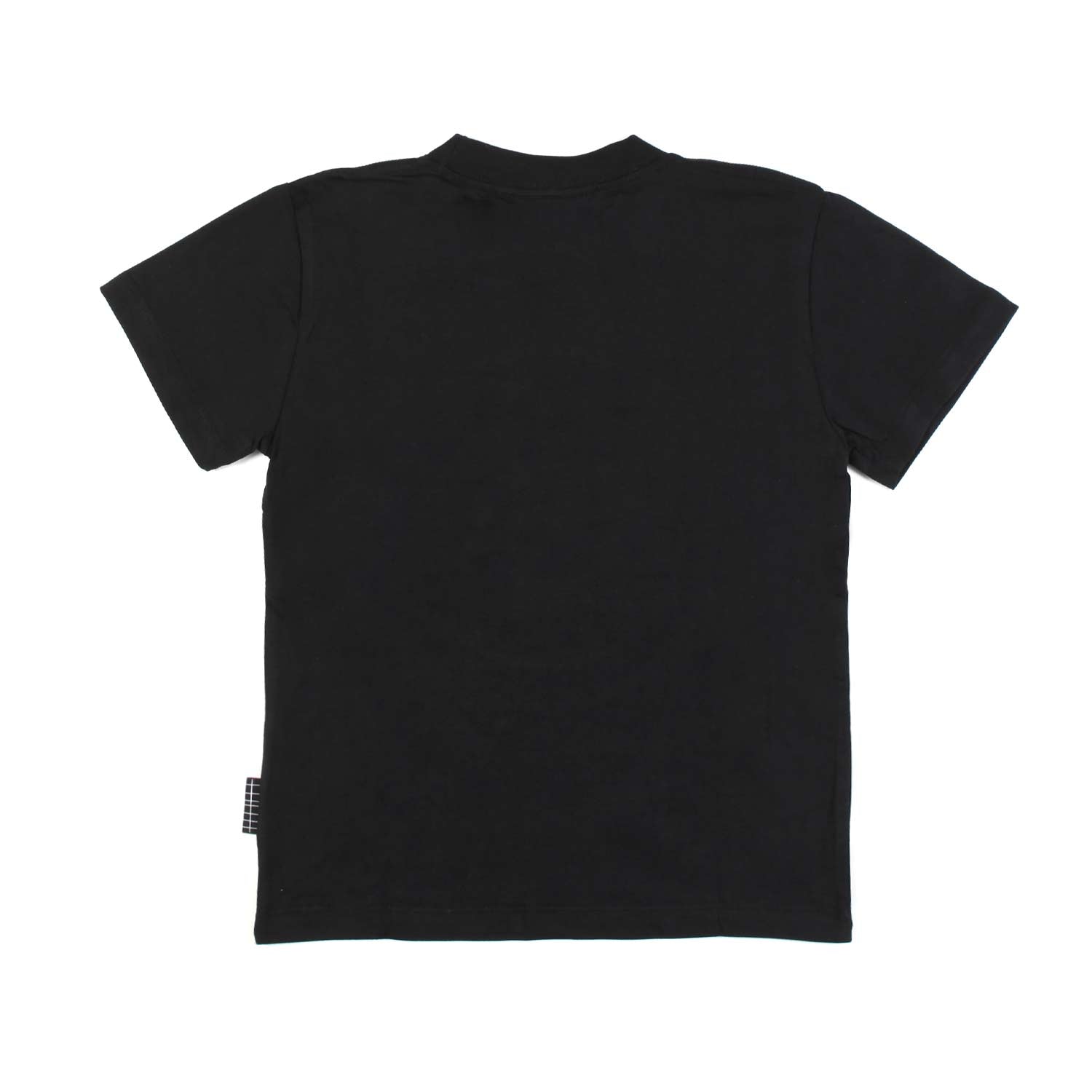 T-SHIRT UNISEX ROXO NERA CON STAMPA HELLO - annameglio.com abbigliamento moda