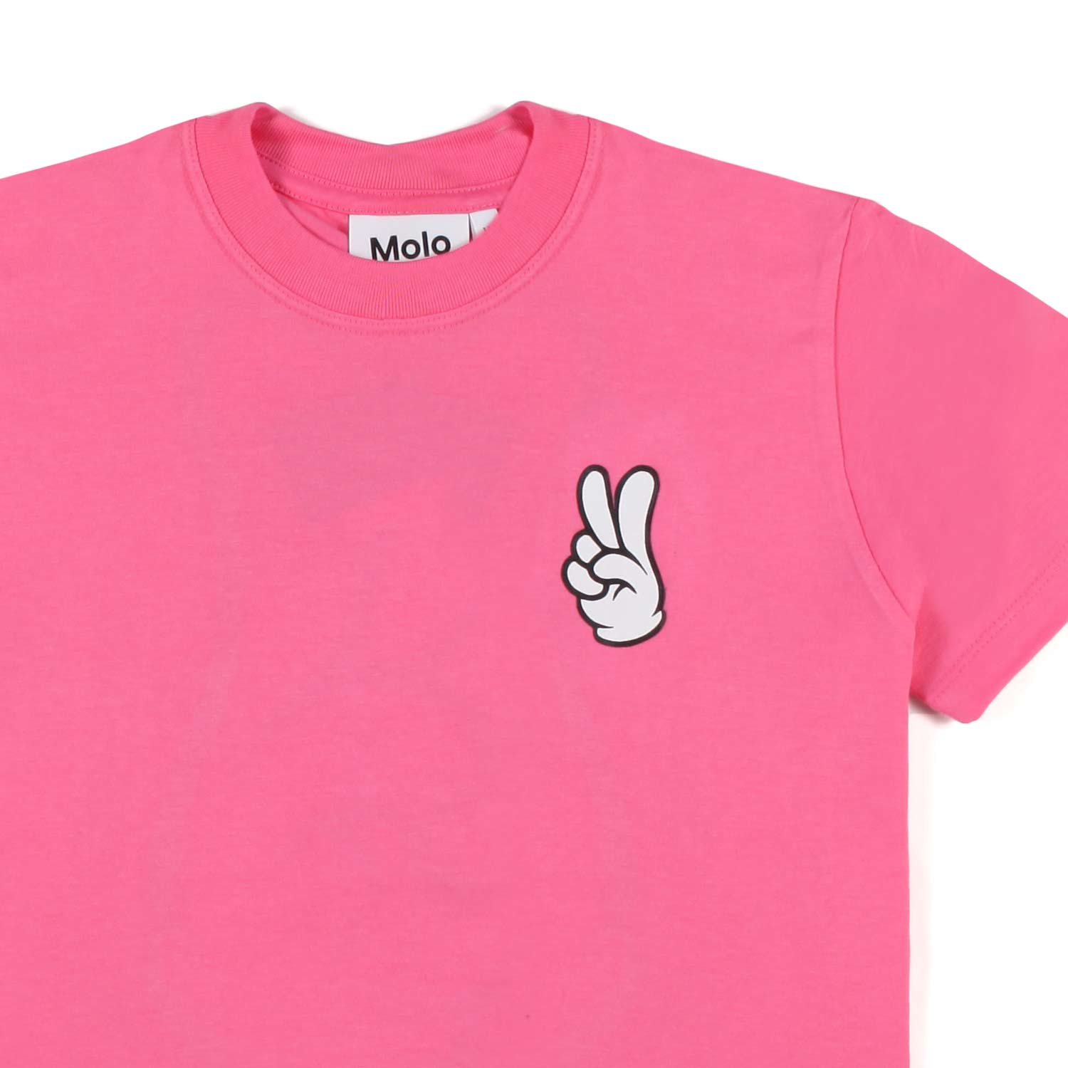 T-SHIRT UNISEX RODNEY PEACE FUCSIA BUBBLEGUM - annameglio.com abbigliamento moda