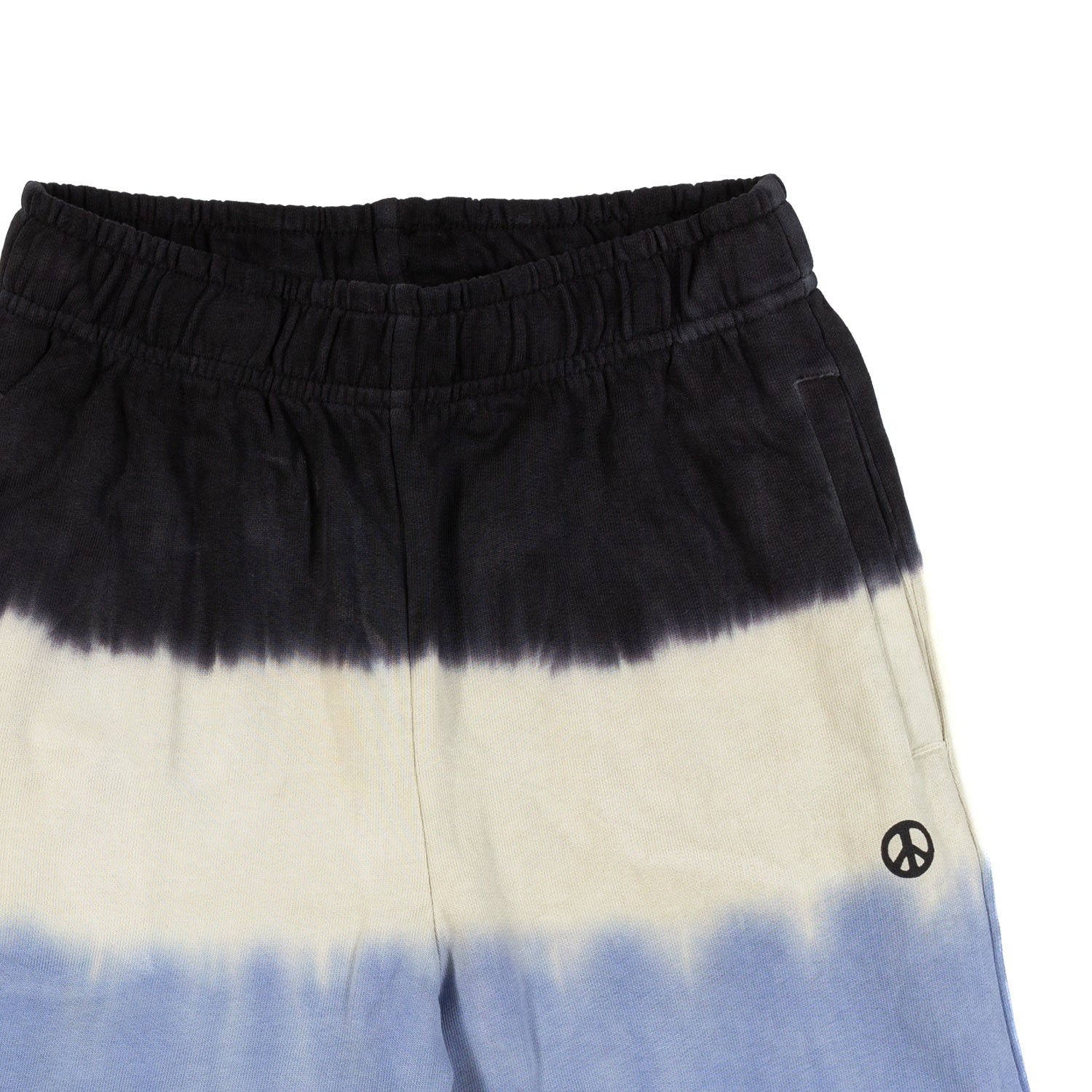 SHORTS UNISEX ADIAN DYE ANTRACITE E VIOLA - annameglio.com abbigliamento moda