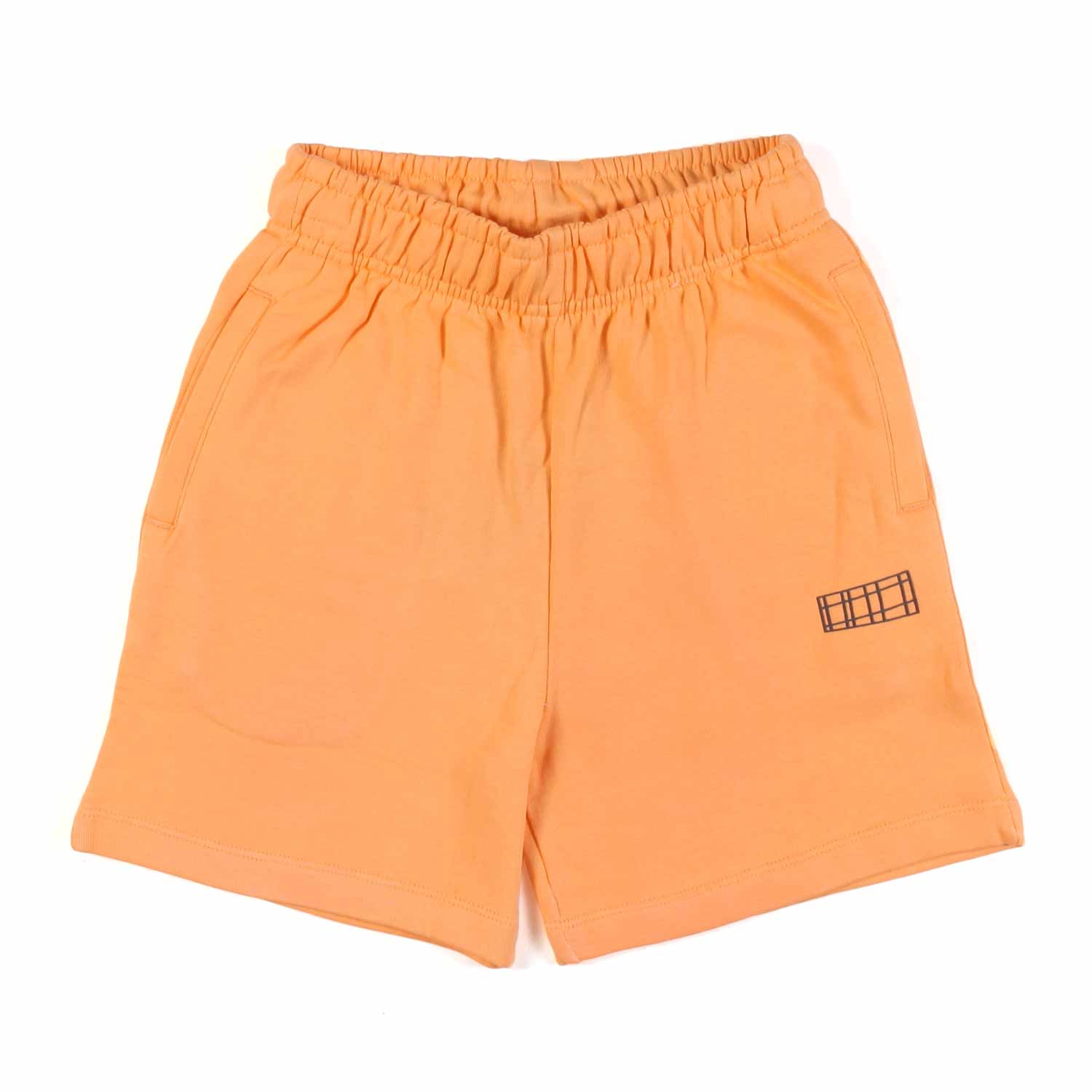 SHORTS UNISEX ADIAN ARANCIO PAPAYA - annameglio.com abbigliamento moda