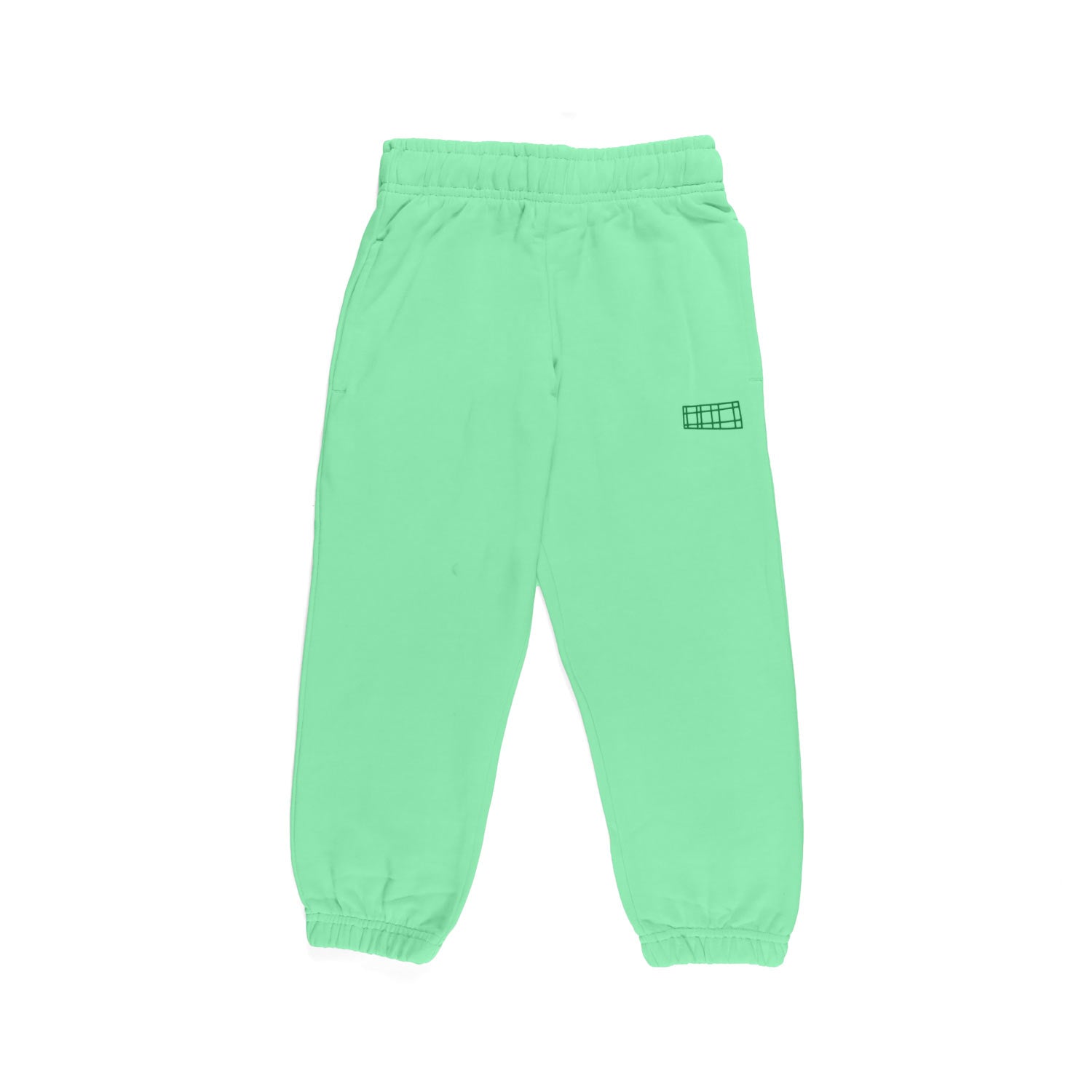 PANTALONE FELPA UNISEX AM VERDE MENTA - annameglio.com abbigliamento moda