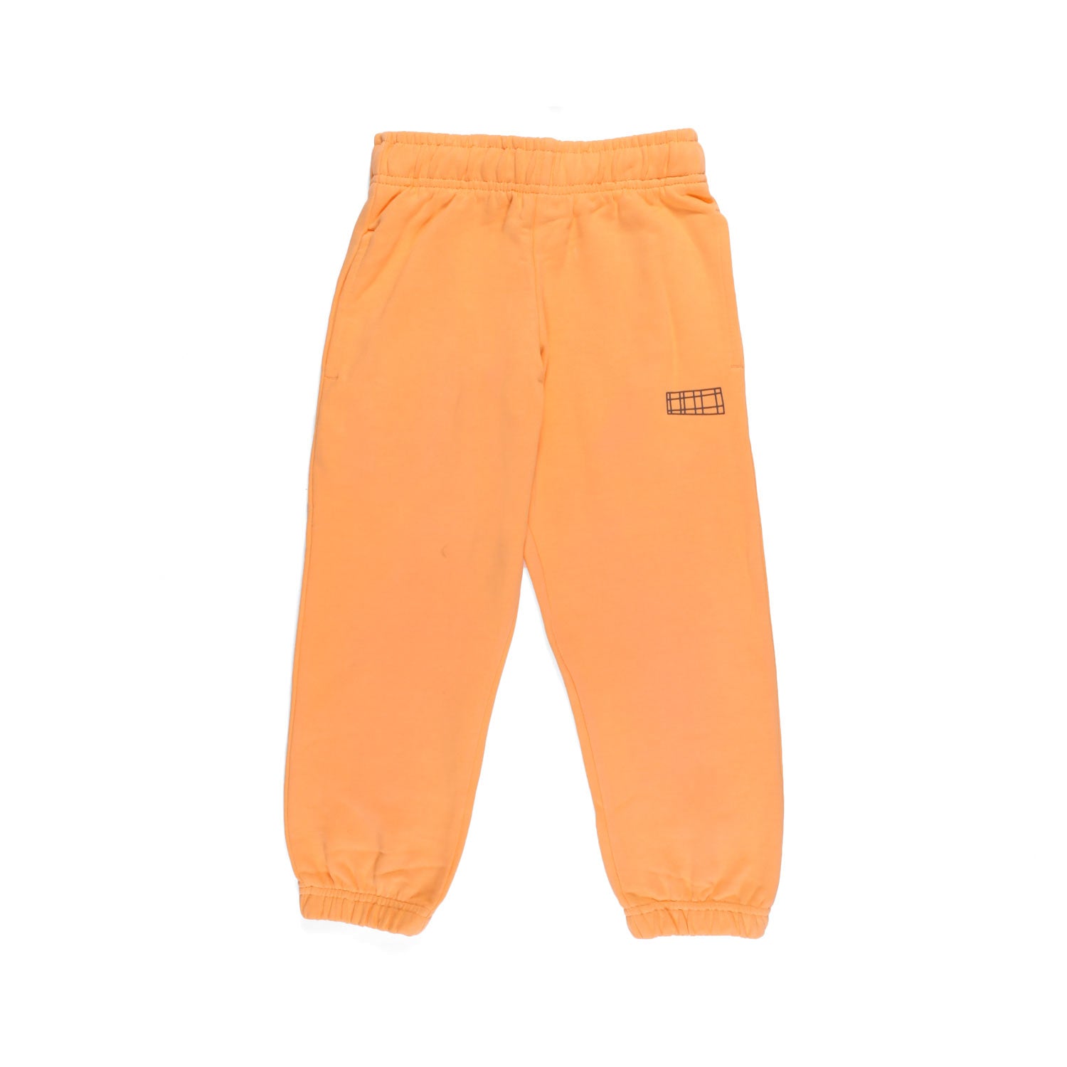 PANTALONE FELPA UNISEX AM ARANCIO PAPAYA - annameglio.com abbigliamento moda