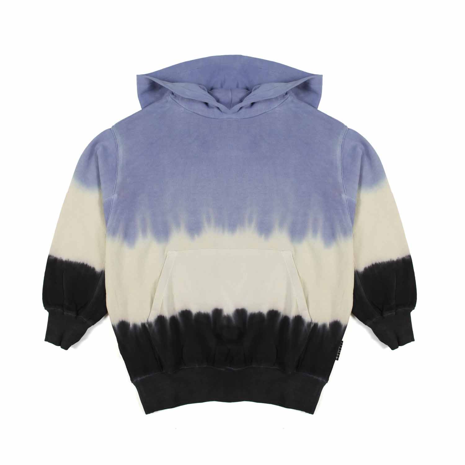 FELPA UNISEX MAXX VIOLA E ANTRACITE CON CAPPUCCIO - annameglio.com abbigliamento moda