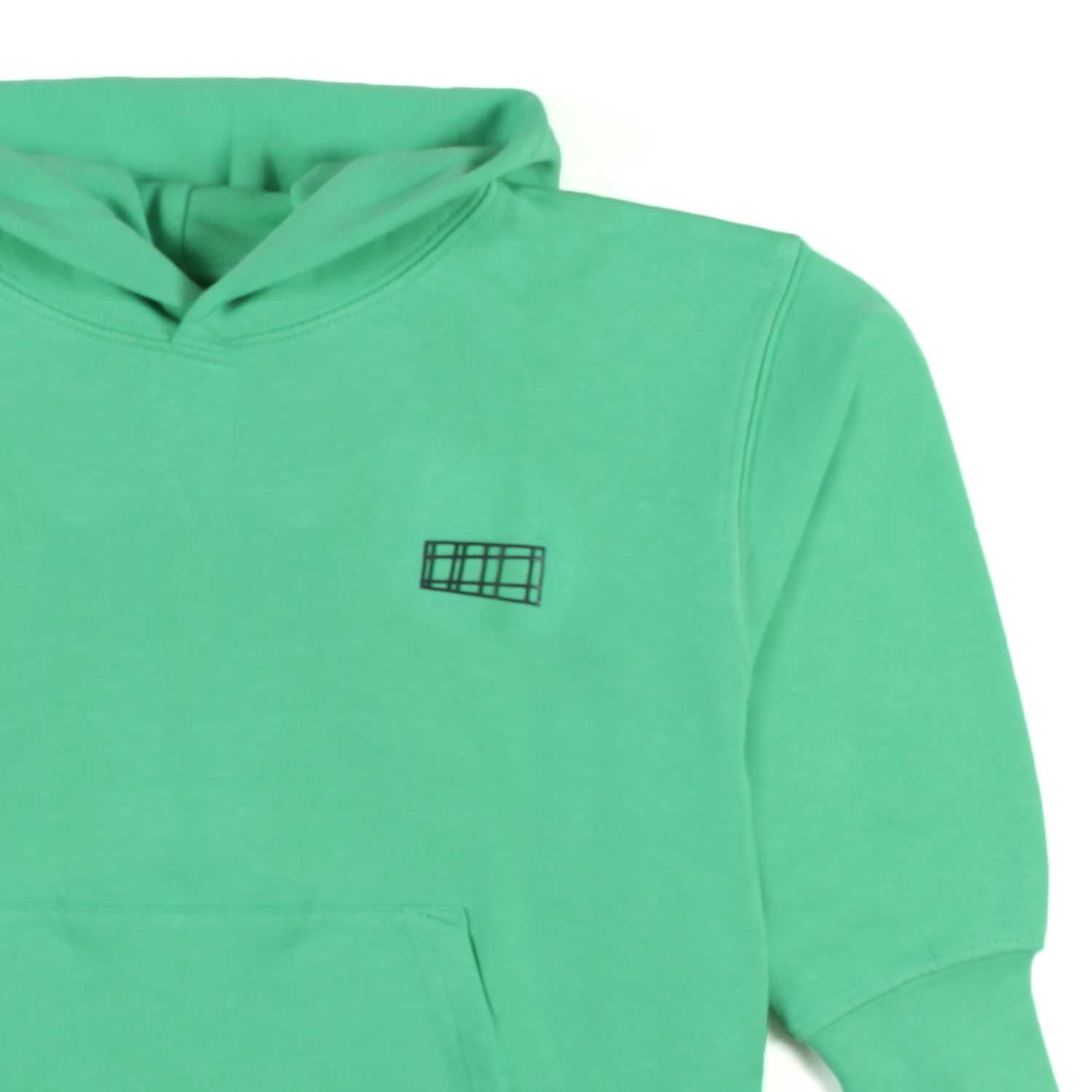 FELPA HOODIE UNISEX MOZ VERDE MENTA - annameglio.com abbigliamento moda