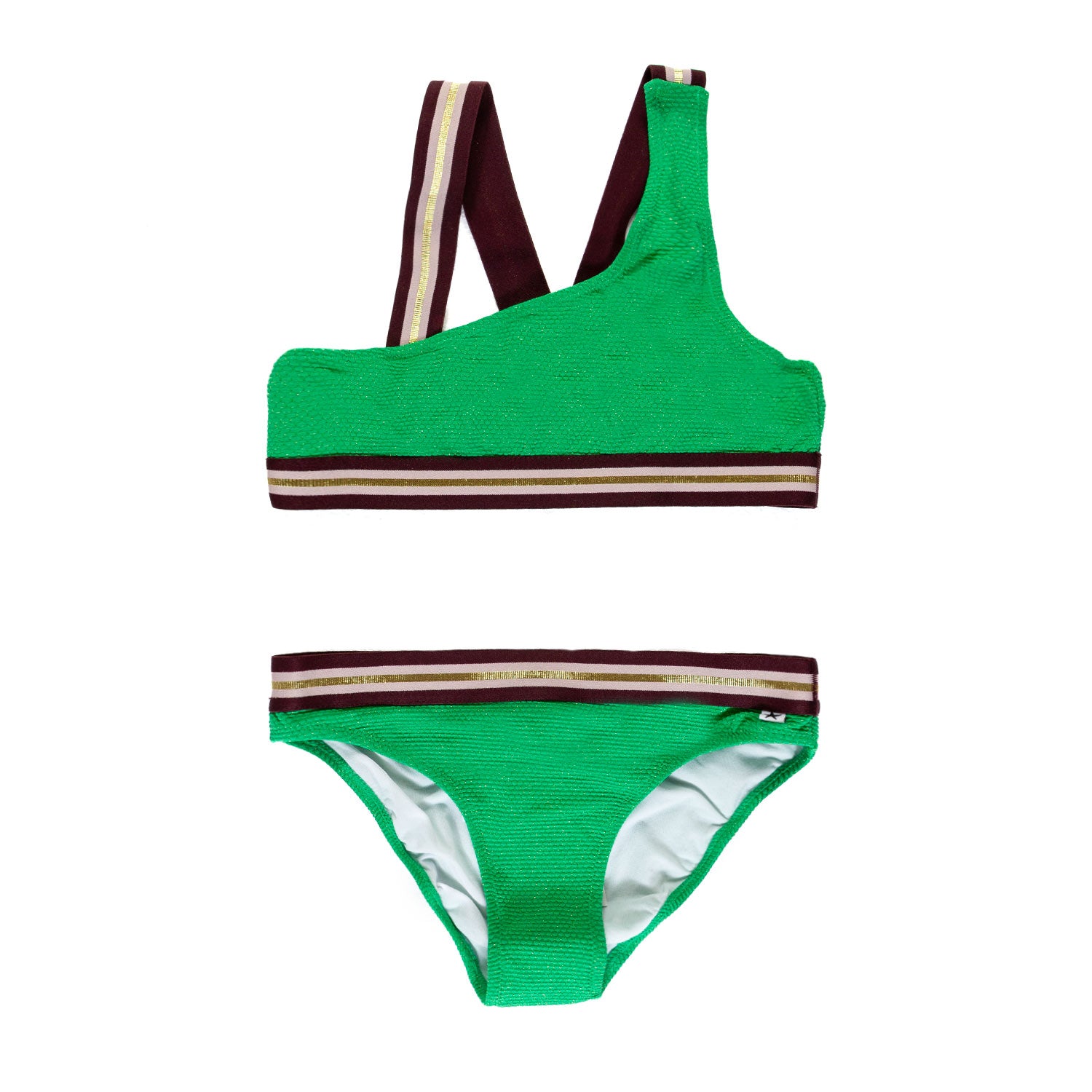 BIKINI NICOLA VERDE BAMBINA E RAGAZZA - annameglio.com abbigliamento moda