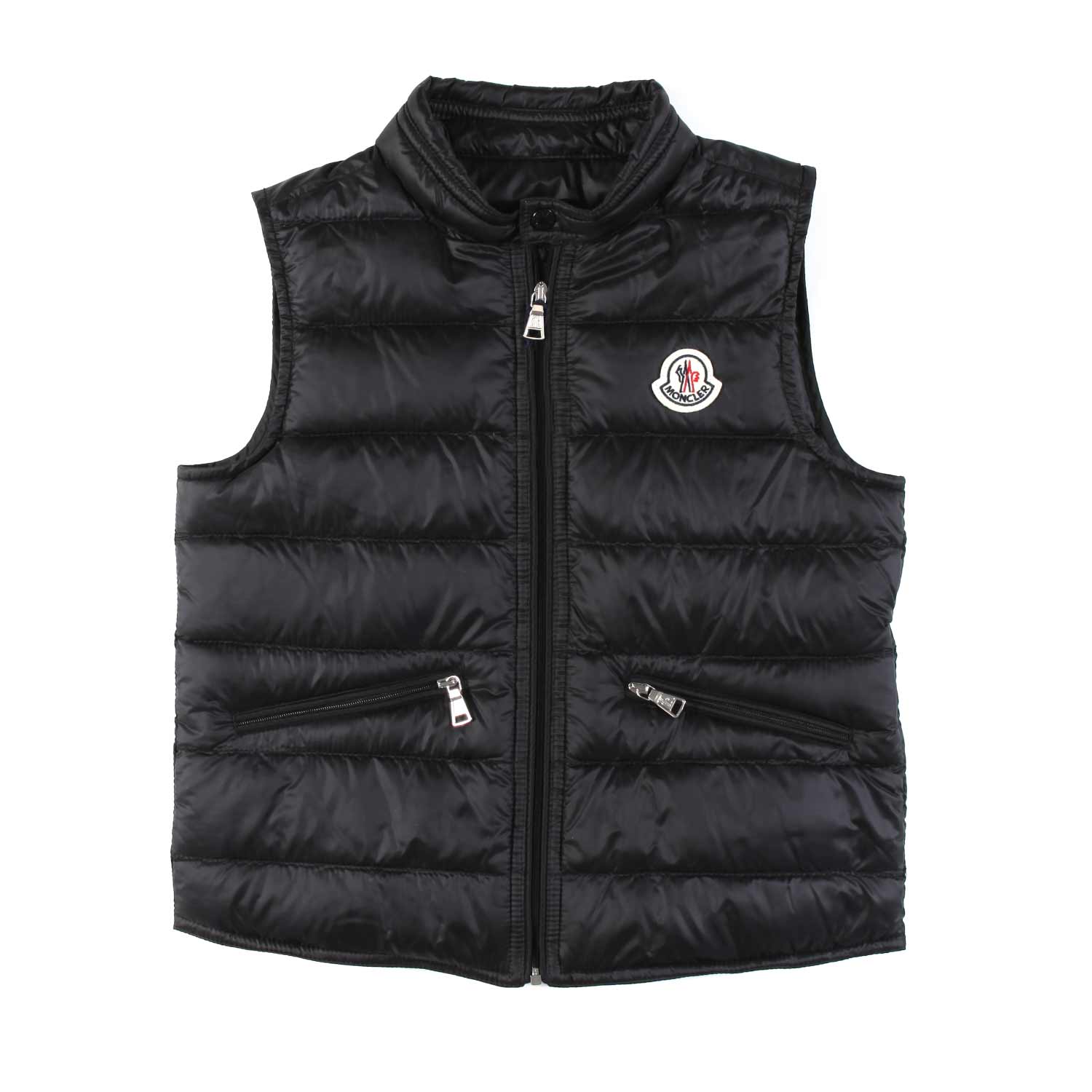 GILET GUI NERO UNISEX BAMBINO E TEENAGER - annameglio.com abbigliamento moda