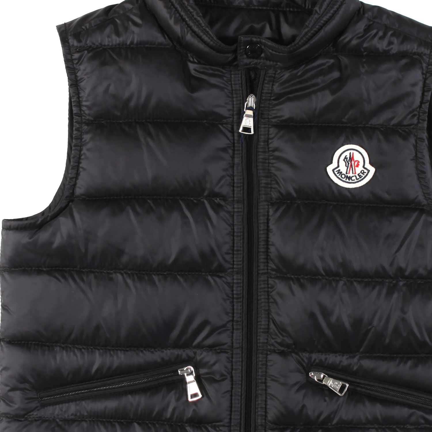 GILET GUI NERO UNISEX BAMBINO E TEENAGER - annameglio.com abbigliamento moda