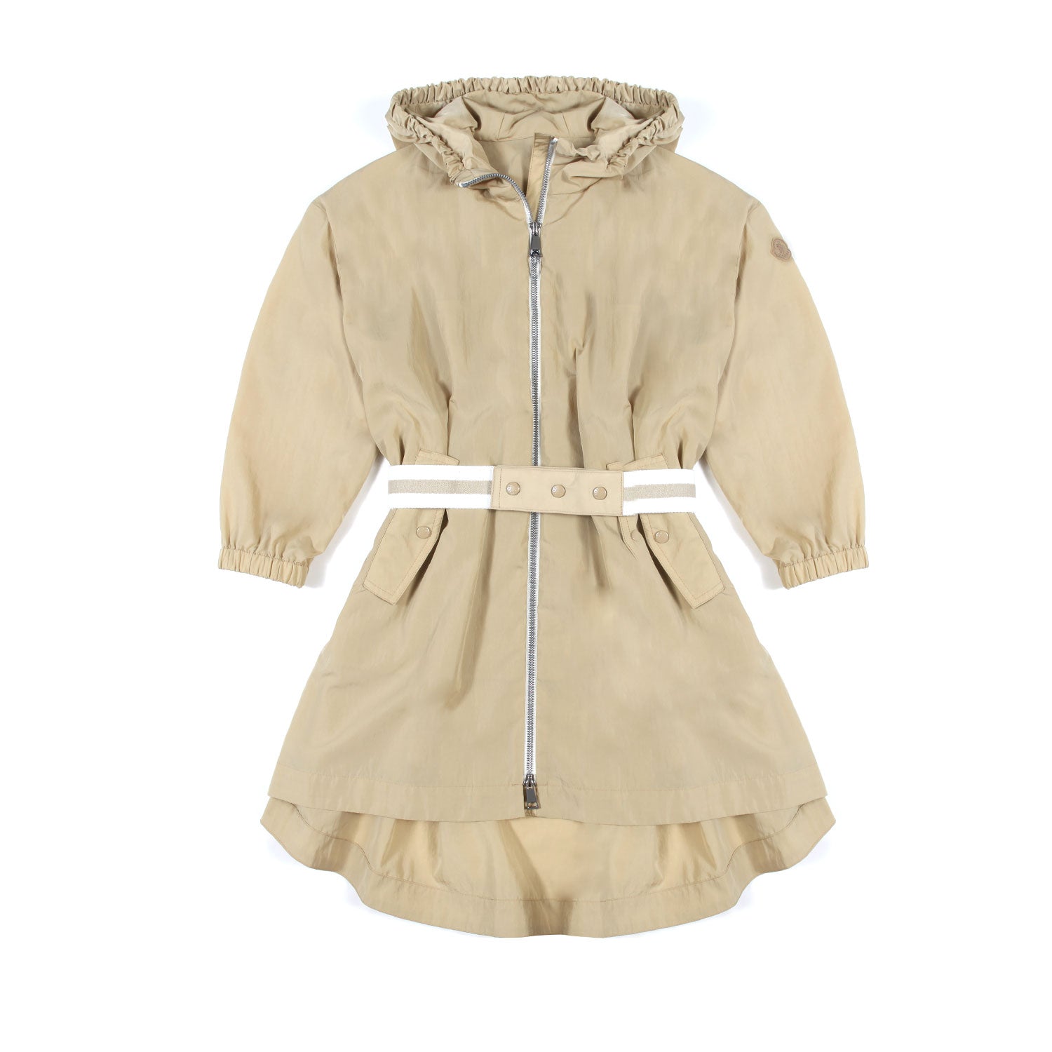 Giacca con cappuccio Aloysha beige - annameglio.com abbigliamento moda