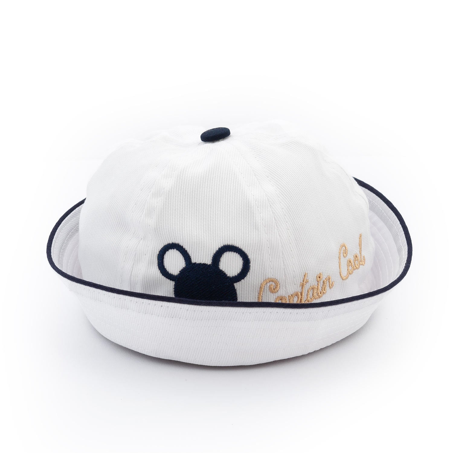 CAPPELLO MARINARETTO BIANCO E BLU NAVY BIMBO - annameglio.com abbigliamento moda