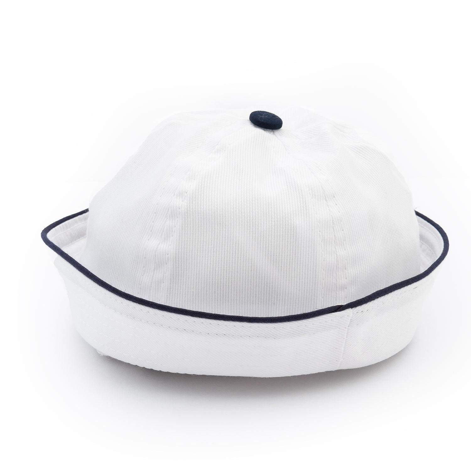 CAPPELLO MARINARETTO BIANCO E BLU NAVY BIMBO - annameglio.com abbigliamento moda