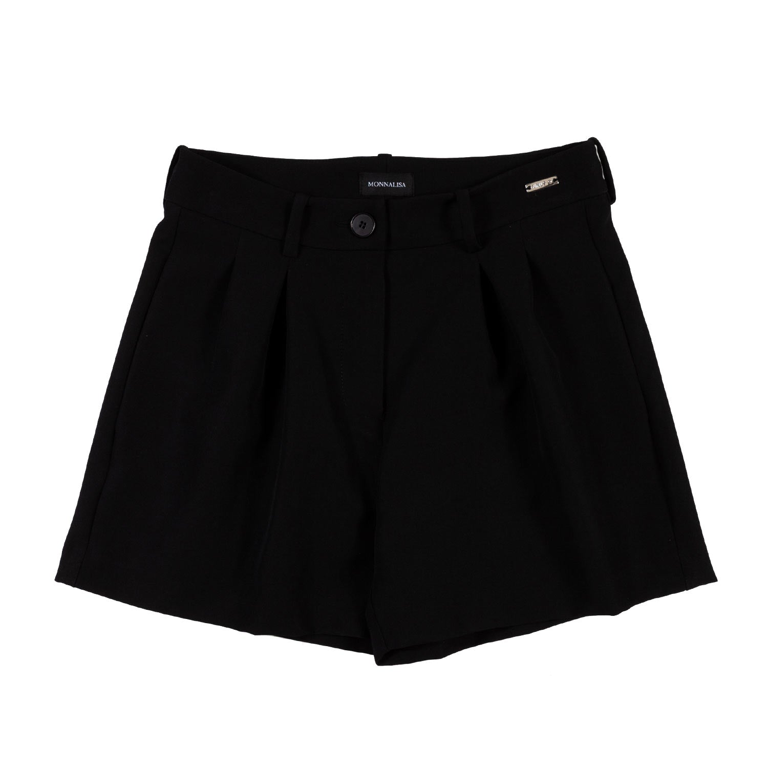SHORTS NERI CON PINCES BAMBINA E RAGAZZA - annameglio.com abbigliamento moda