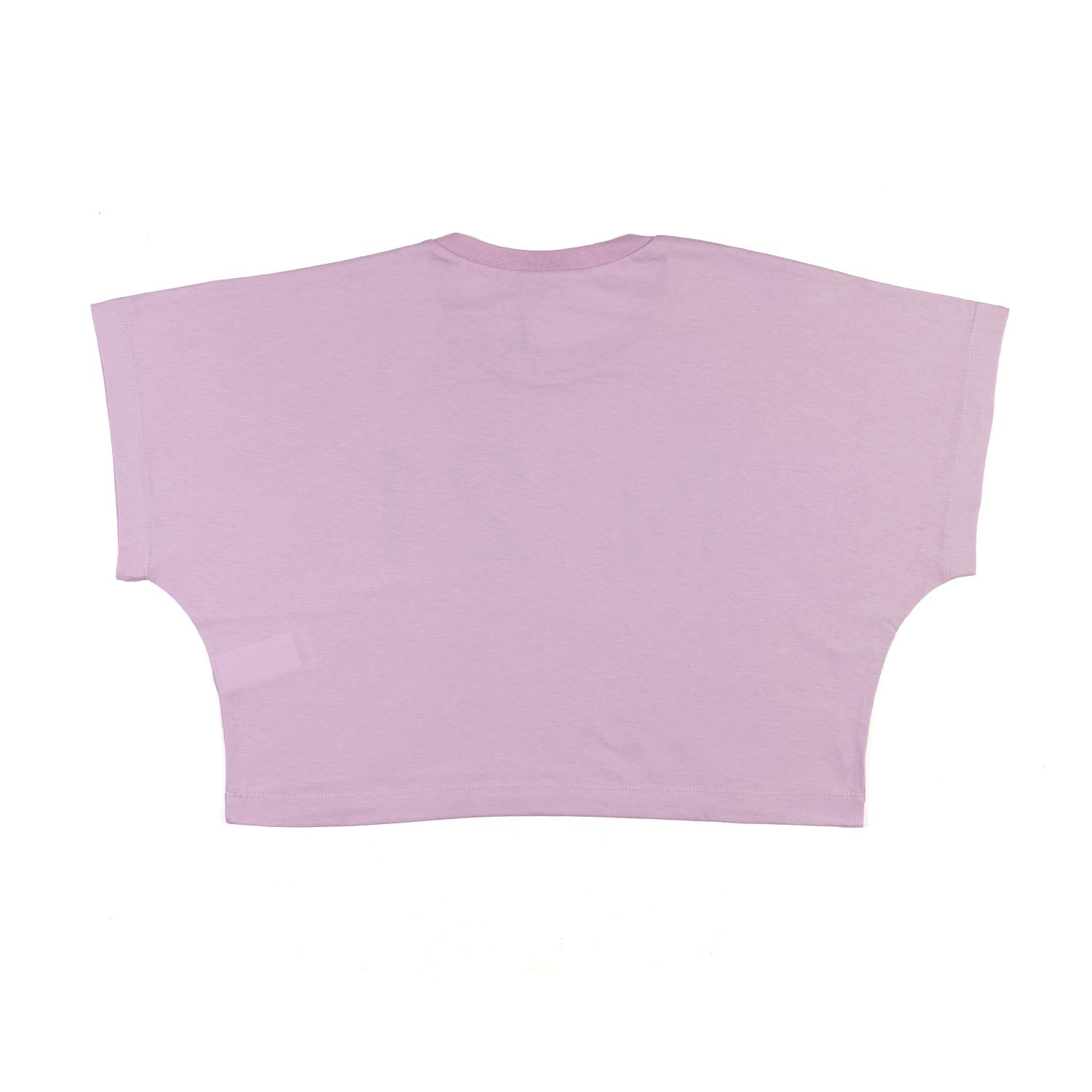 T-SHIRT N21 CROPPED GLICINE BAMBINA - annameglio.com abbigliamento moda