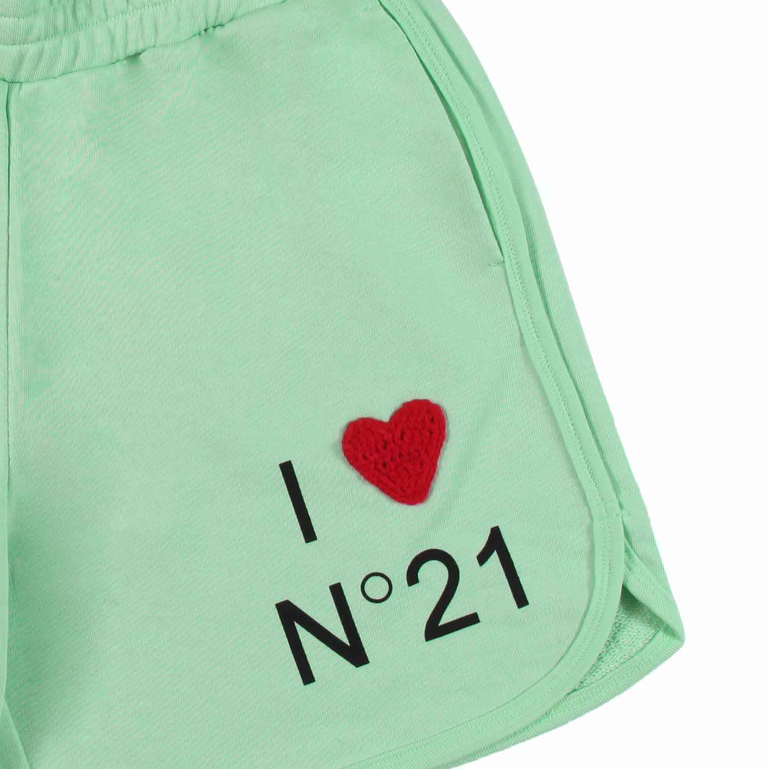 Shorts verde menta girl - annameglio.com abbigliamento moda