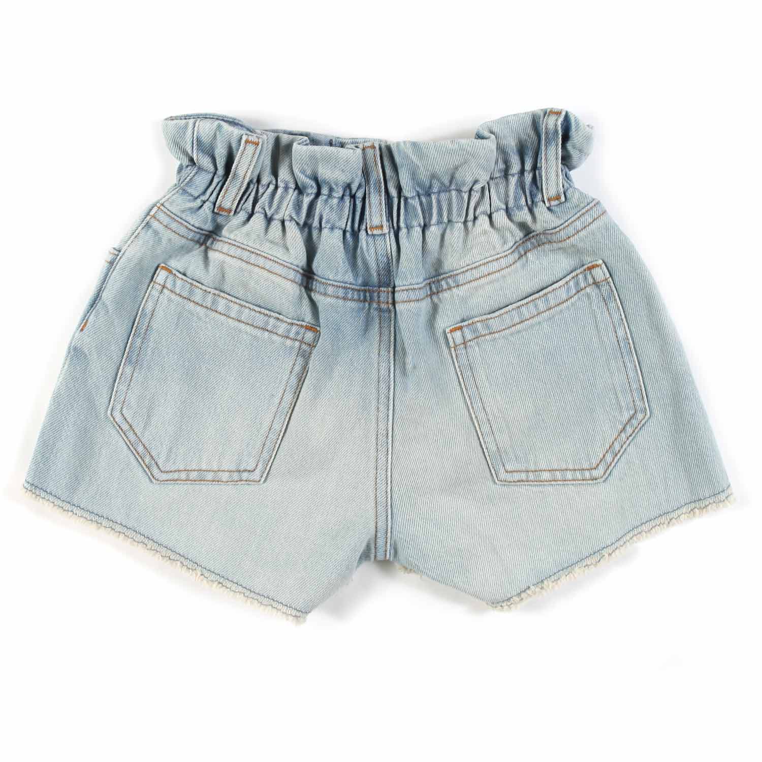 Shorts patchwork con logo - annameglio.com abbigliamento moda