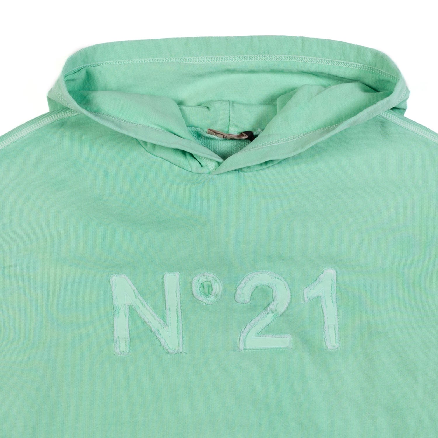 Felpa verde menta effetto vintage - annameglio.com abbigliamento moda