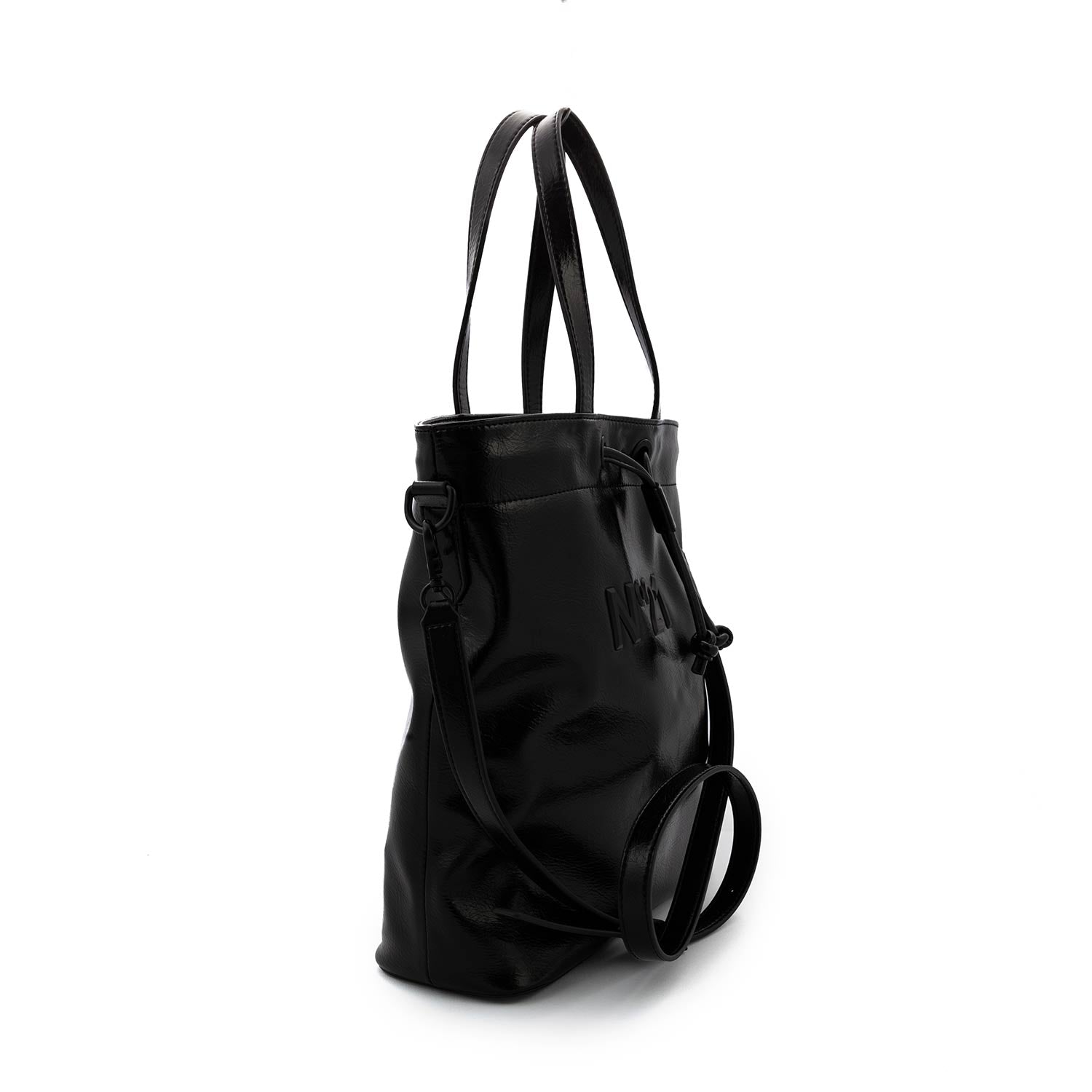 BORSA A SECCHIELLO N21 IN SIMILPELLE NERA - annameglio.com abbigliamento moda