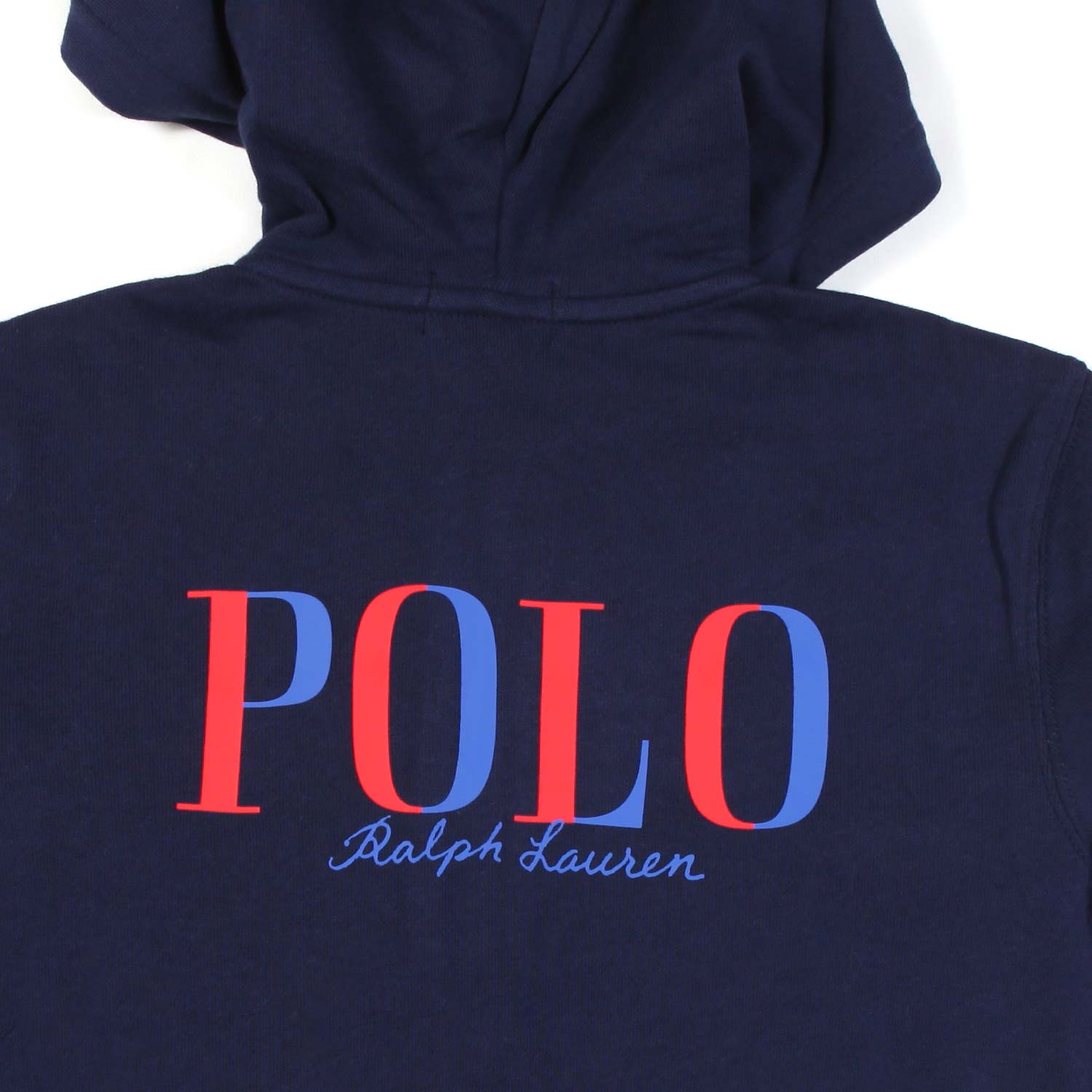 FELPA HOODIE BLU SCURO CON LOGO POLO BAMBINO - annameglio.com abbigliamento moda