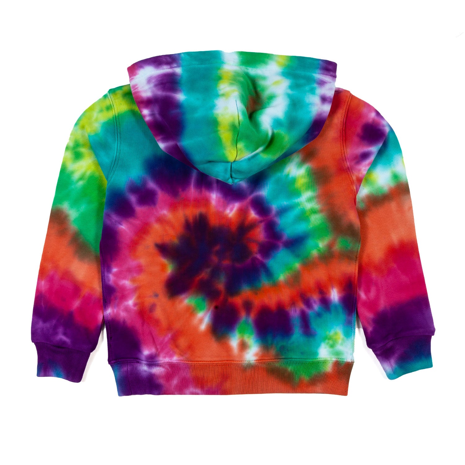 FELPA HOODIE TIE DYE MULTICOLOR BAMBINO - annameglio.com abbigliamento moda