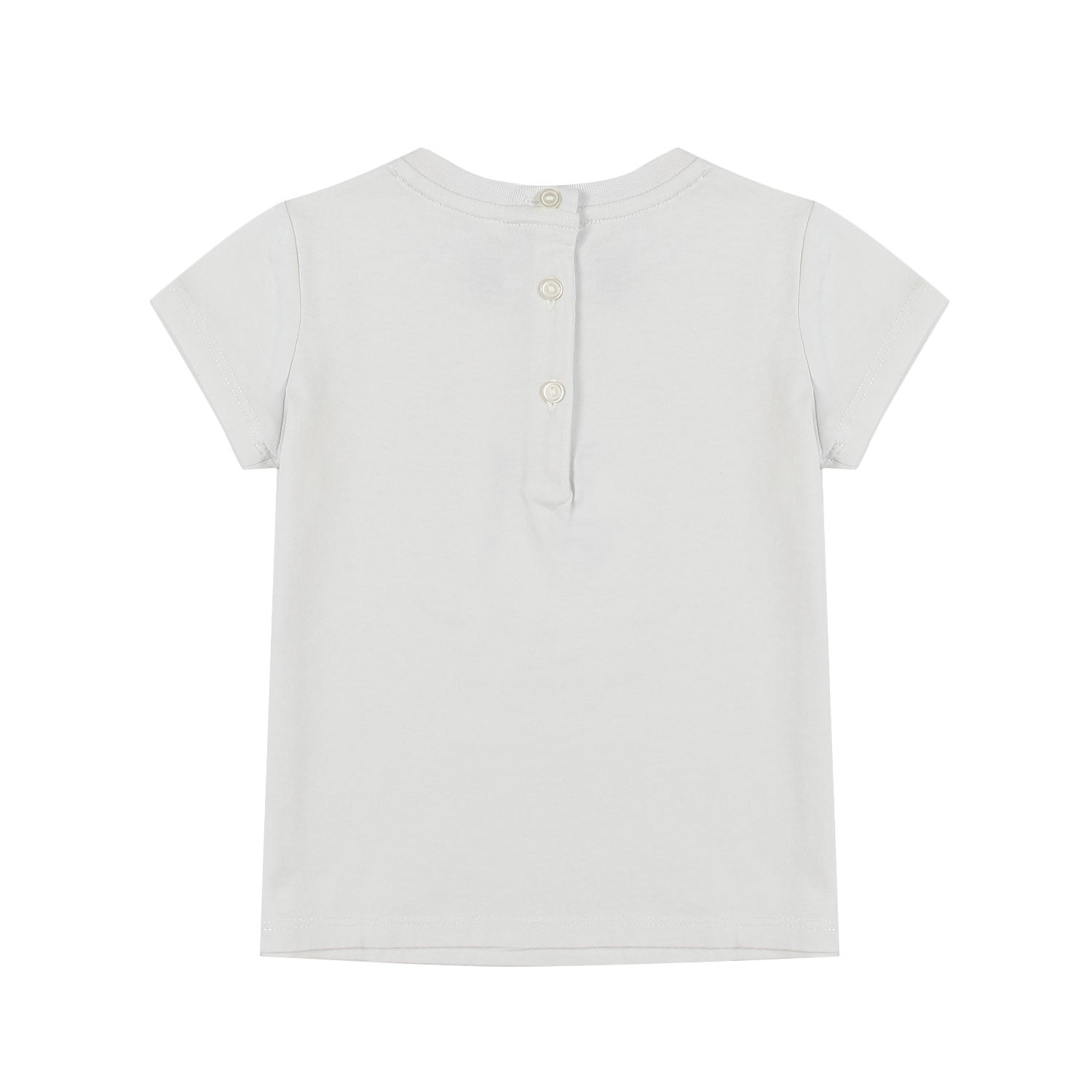 T-SHIRT POLO BEAR BIANCA BIMBA - annameglio.com abbigliamento moda