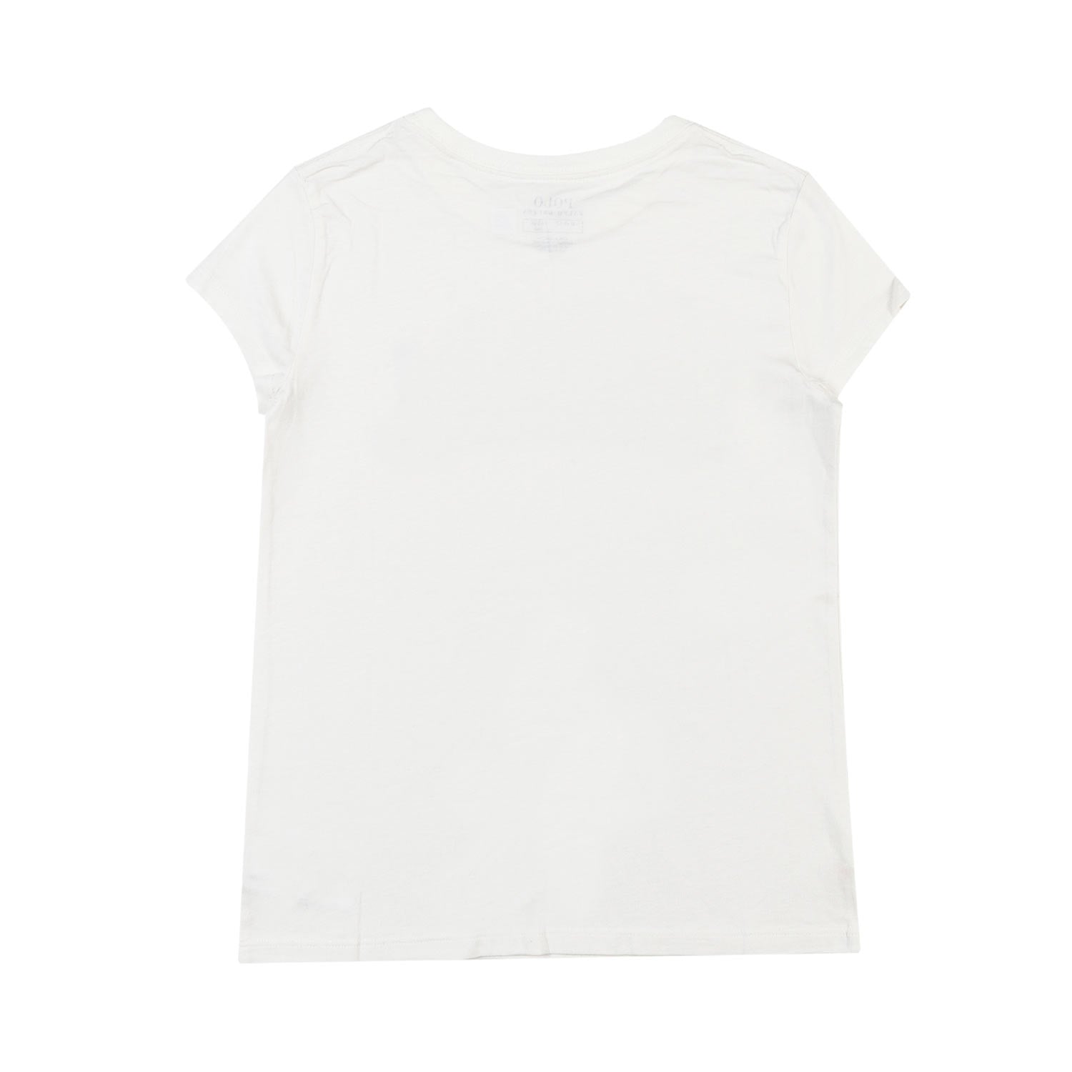 T-SHIRT BIANCA CON LOGO POLO RL BLU - annameglio.com abbigliamento moda